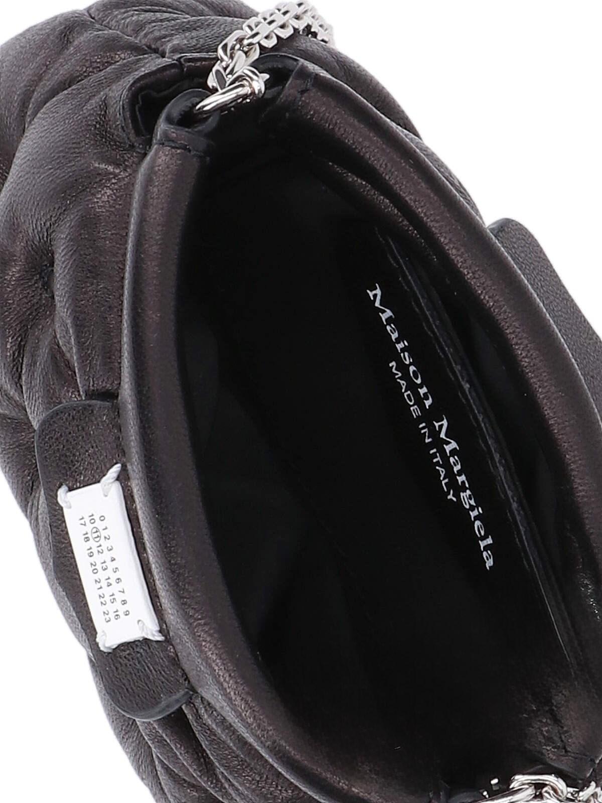 Shop Maison Margiela Glam Slam Classique Baby Bag In Black