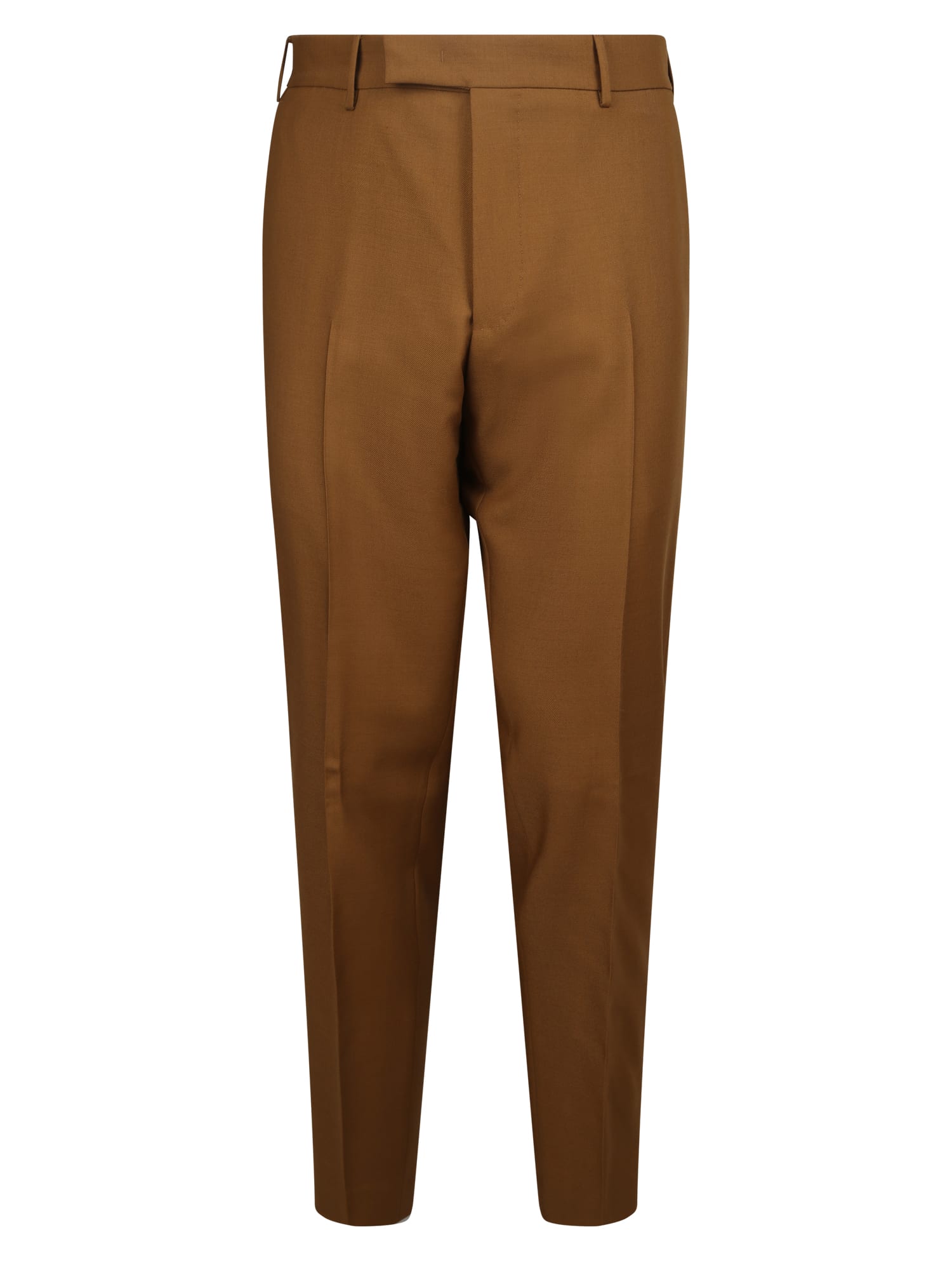 Click to view more detailed imagery on our partner's website Pt01 Pantaloni Edge Lana Mohair Nocciola In Brown