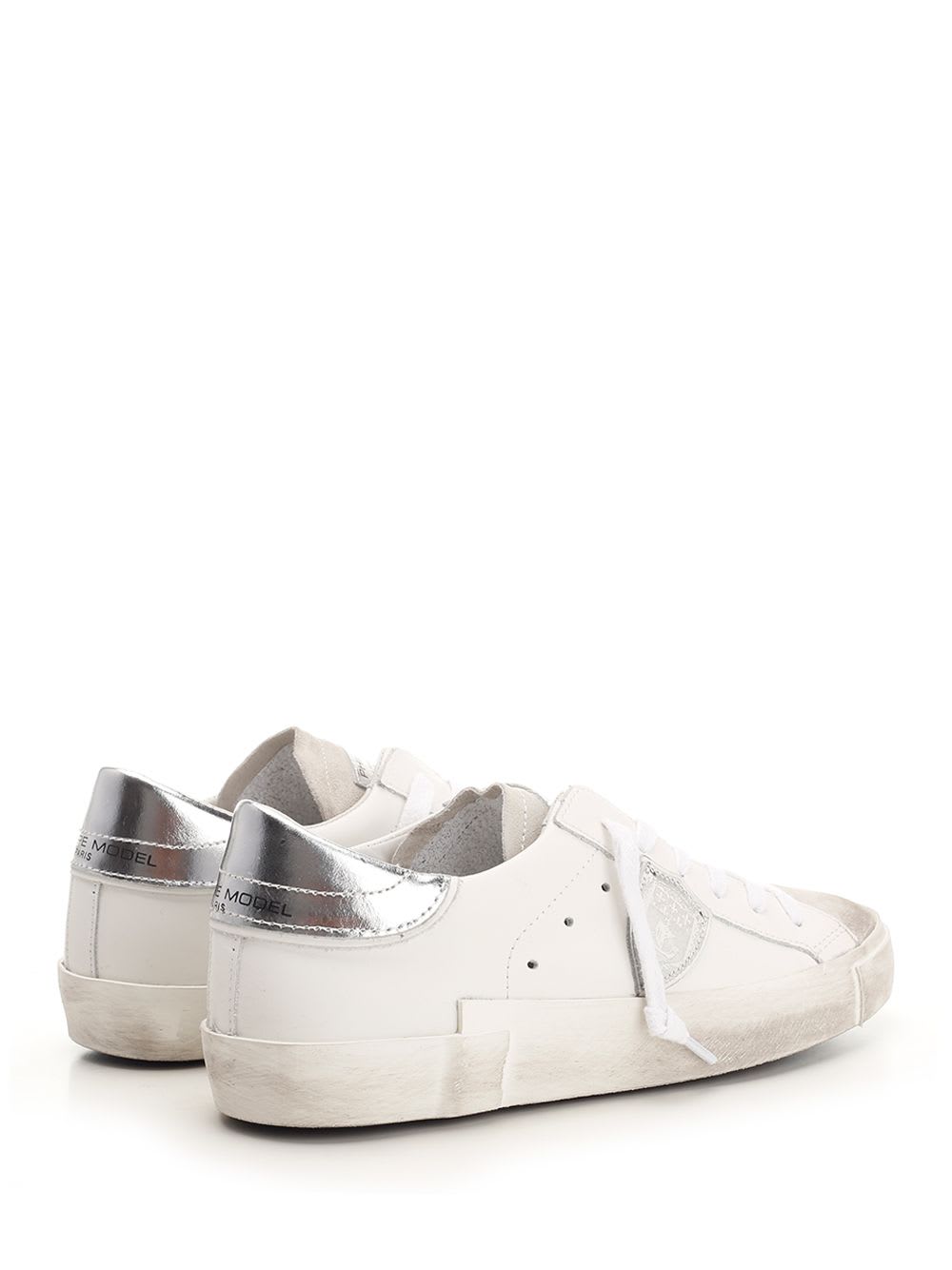 Shop Philippe Model Paris Sneakers In White