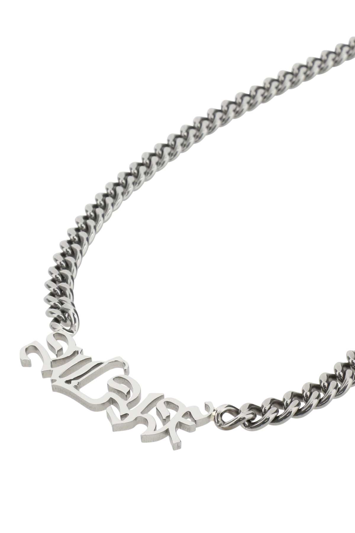Shop Alyx Ruthenium Metal Necklace In Gry0002