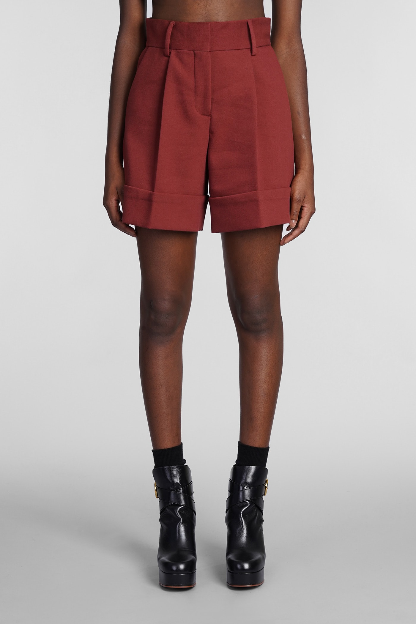 See by Chloé Shorts In Brown Cotton