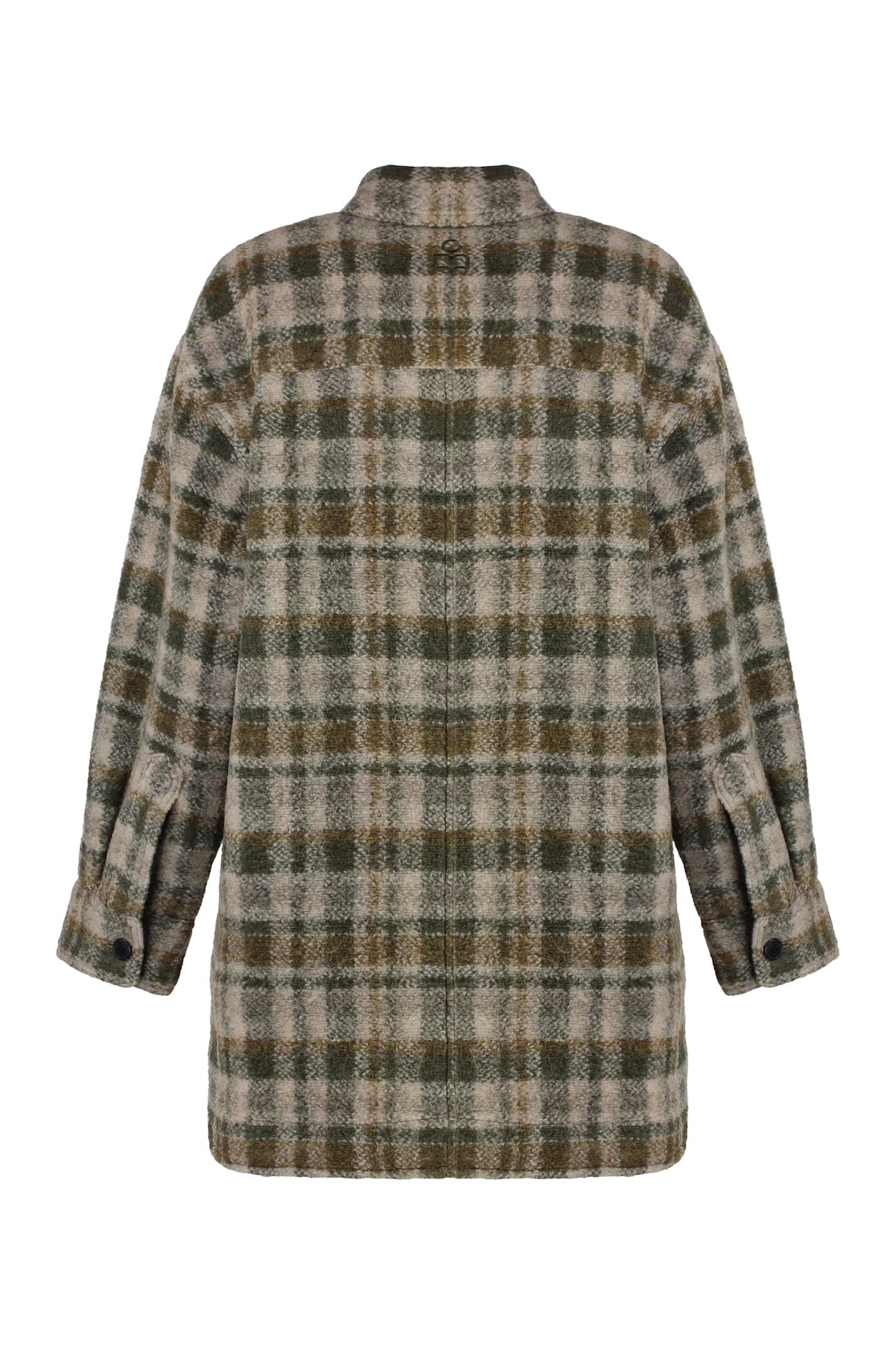 Isabel Marant Étoile Isabel Marant Etoile Harveli Wool Overshirt In Brown