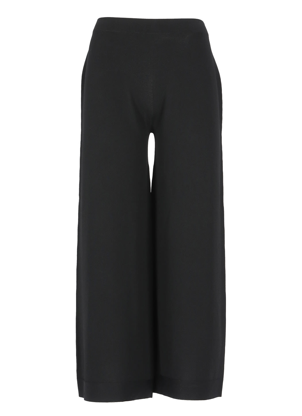 D.Exterior Flared Cropped Trousers