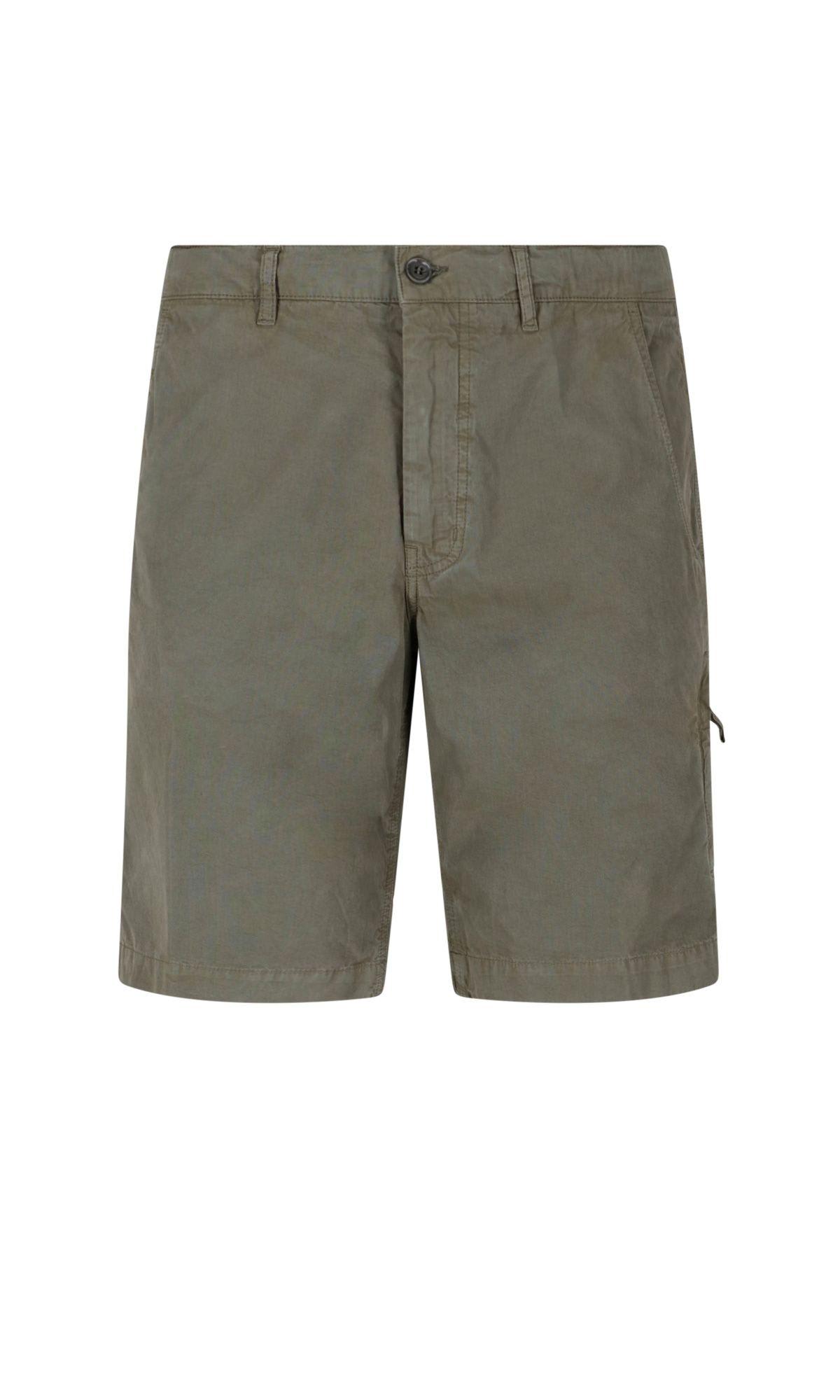 Canvas Bermuda Shorts
