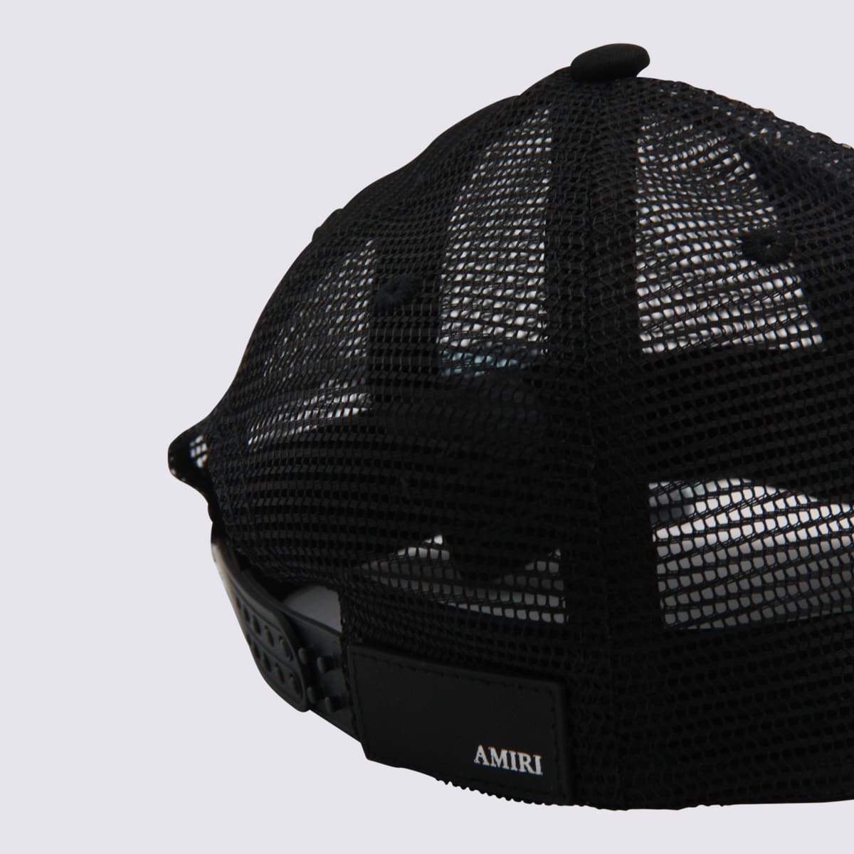 Amiri Black And White Baseball Cap In Multi
