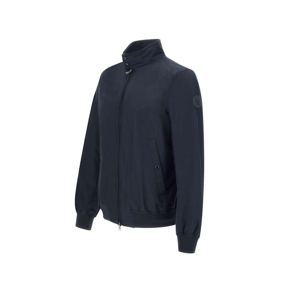 Shop Woolrich Zip-up High Neck Jacket