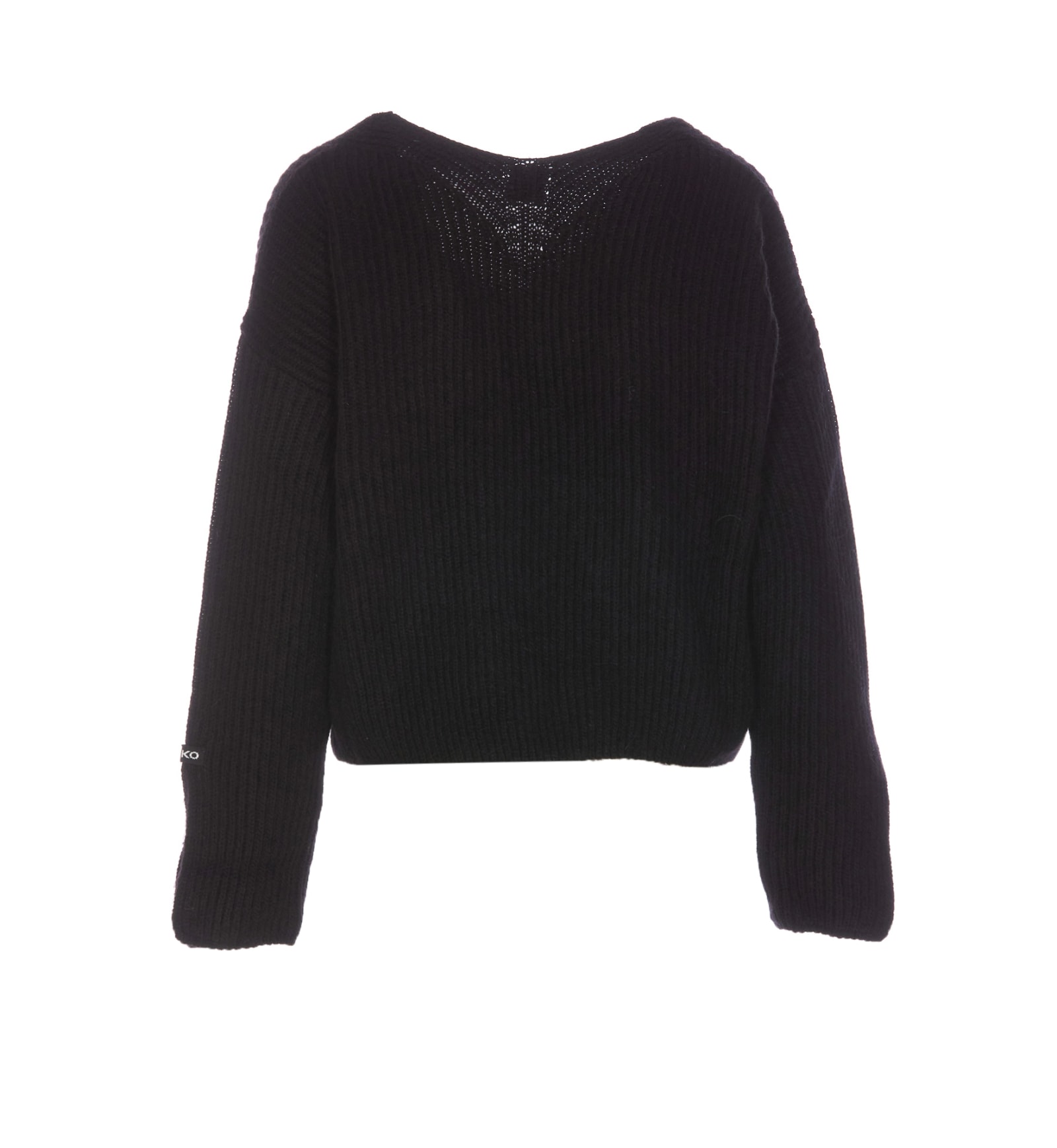 Shop Pinko Korat Sweater In Black