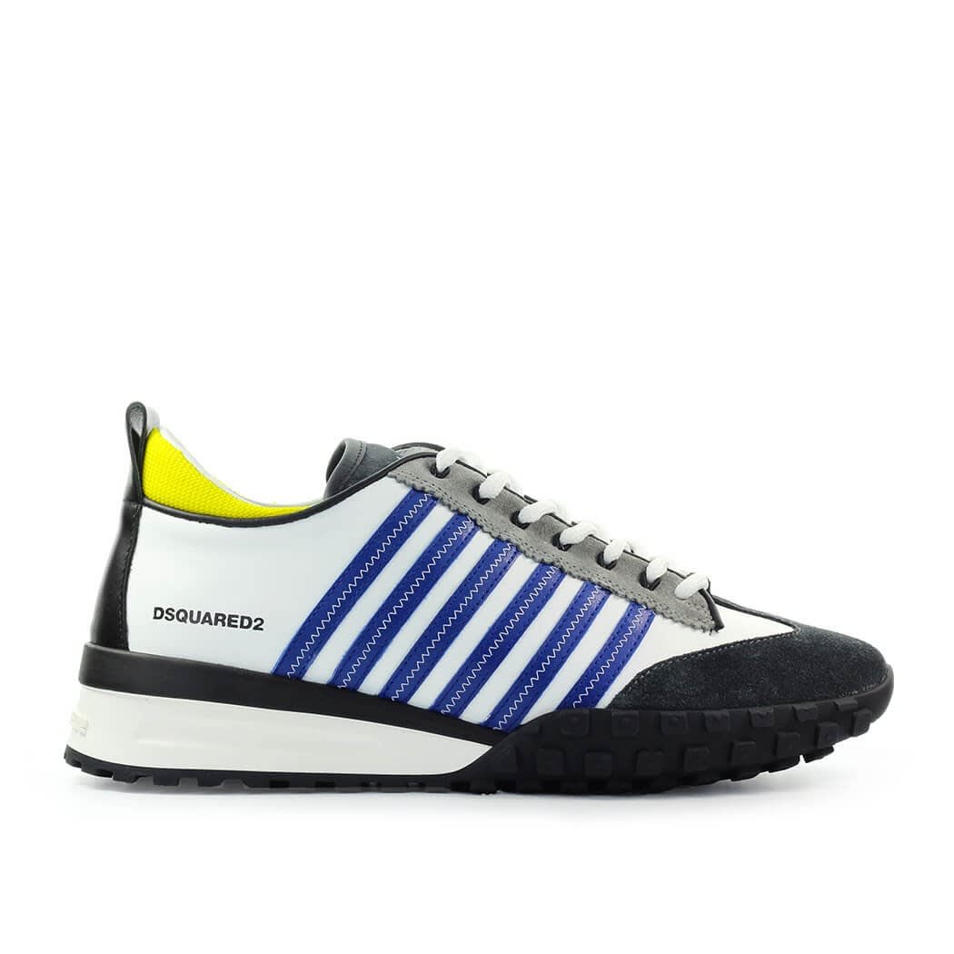 Dsquared2 Legend White Blue Yellow Sneaker