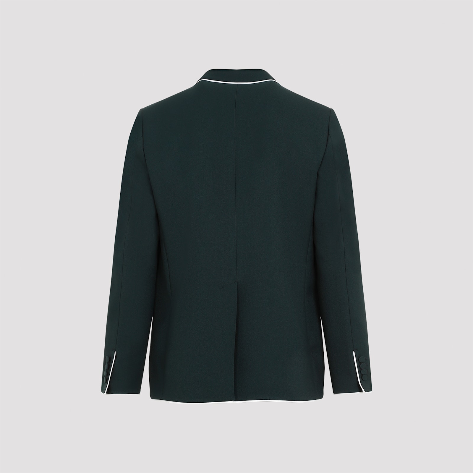 Shop Gucci Fo Marcello Jacket In Deep Bottle Green Mi