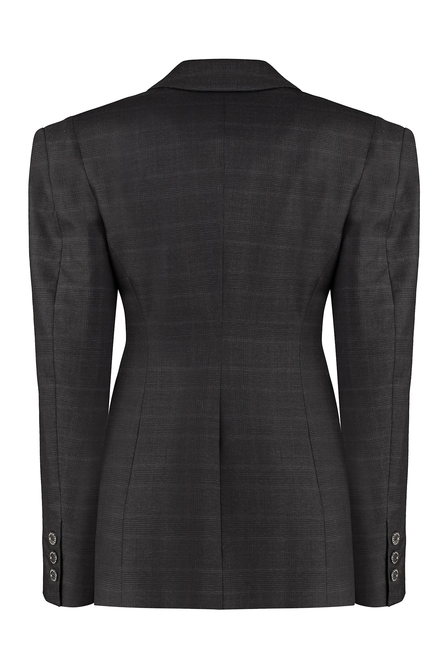 Shop Vivienne Westwood Single-breasted Virgin Wool Jacket In Brown