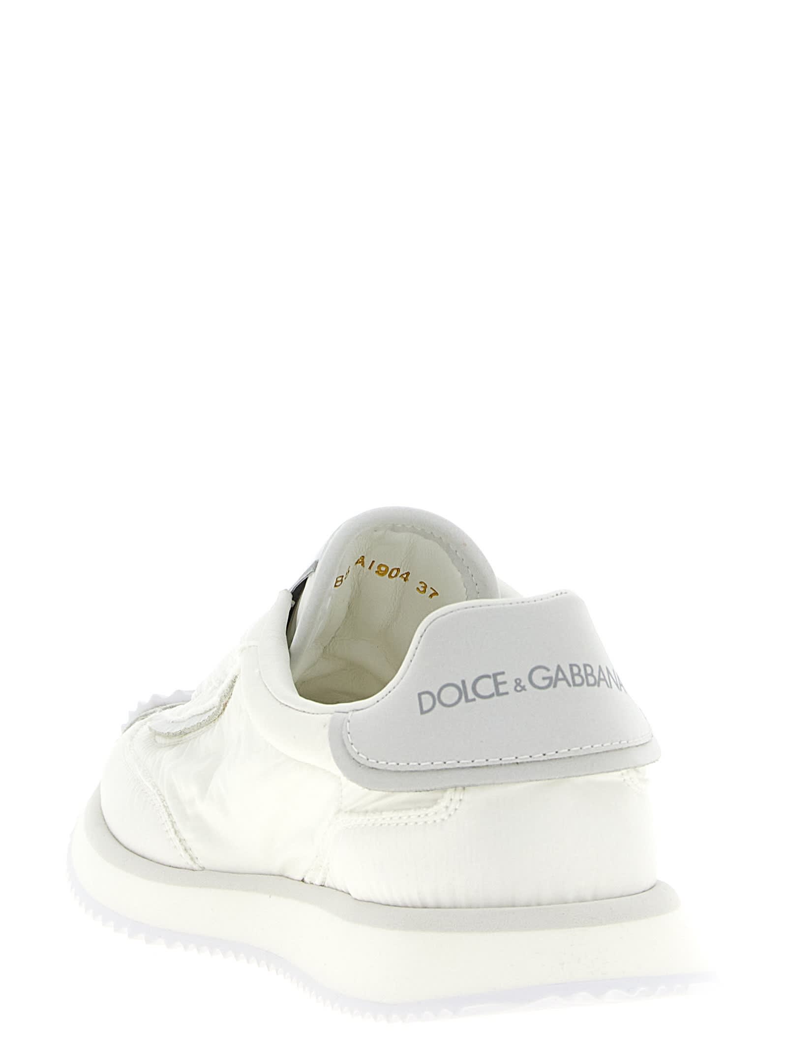 Dolce & Gabbana Dg Cushion Sneakers In Gray