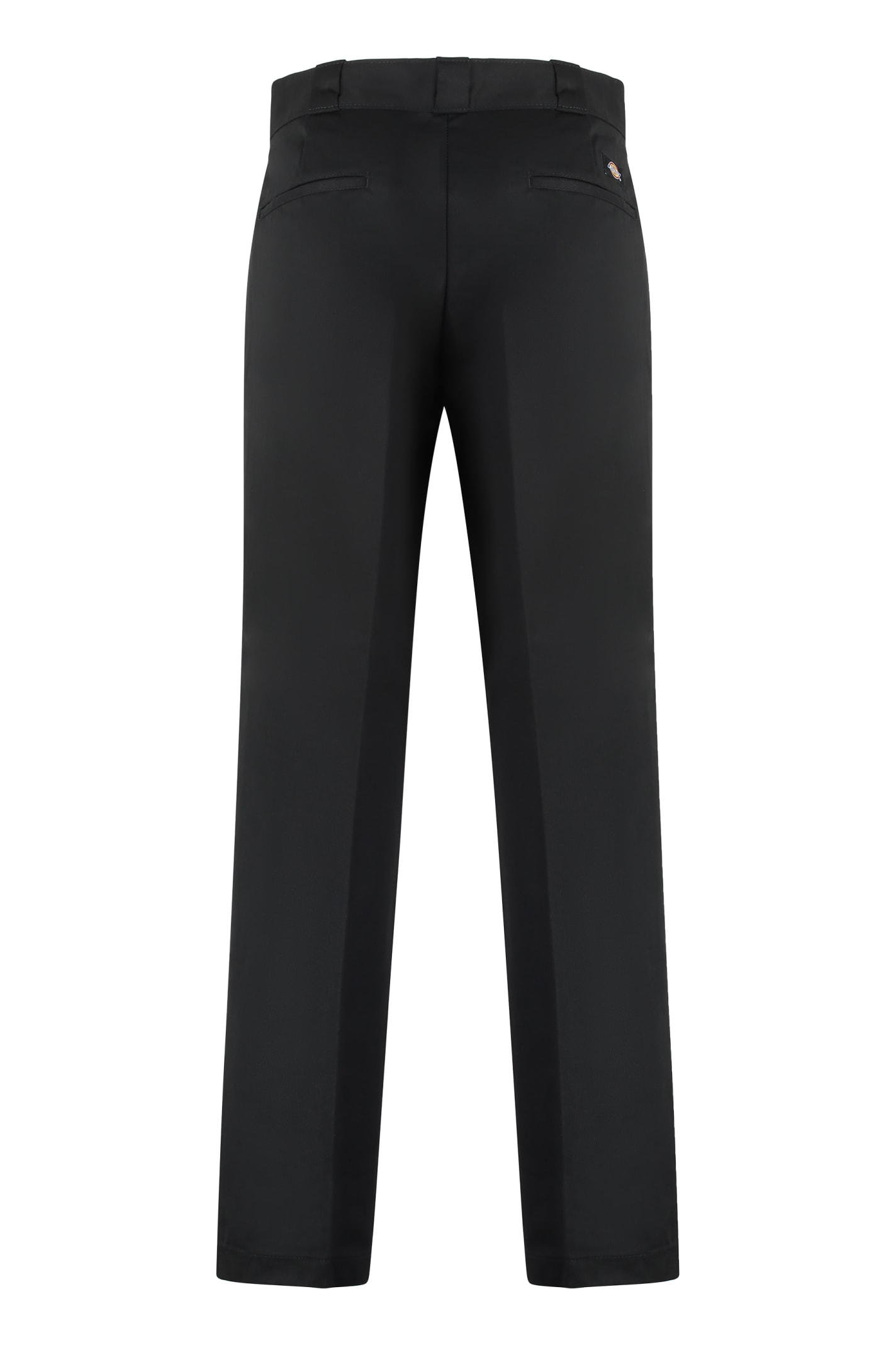 Shop Dickies 874 Cotton Blend Trousers In Black