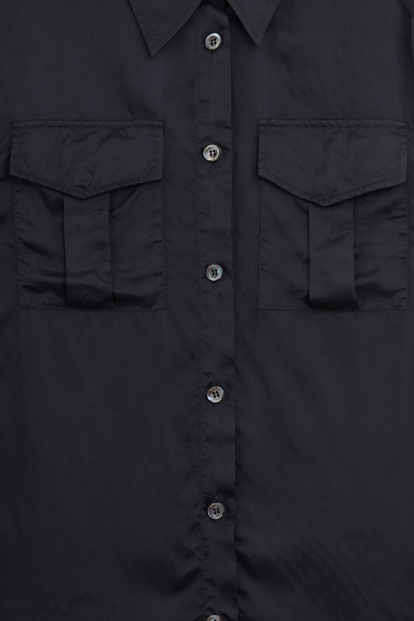 Aspesi Shirts In Blue