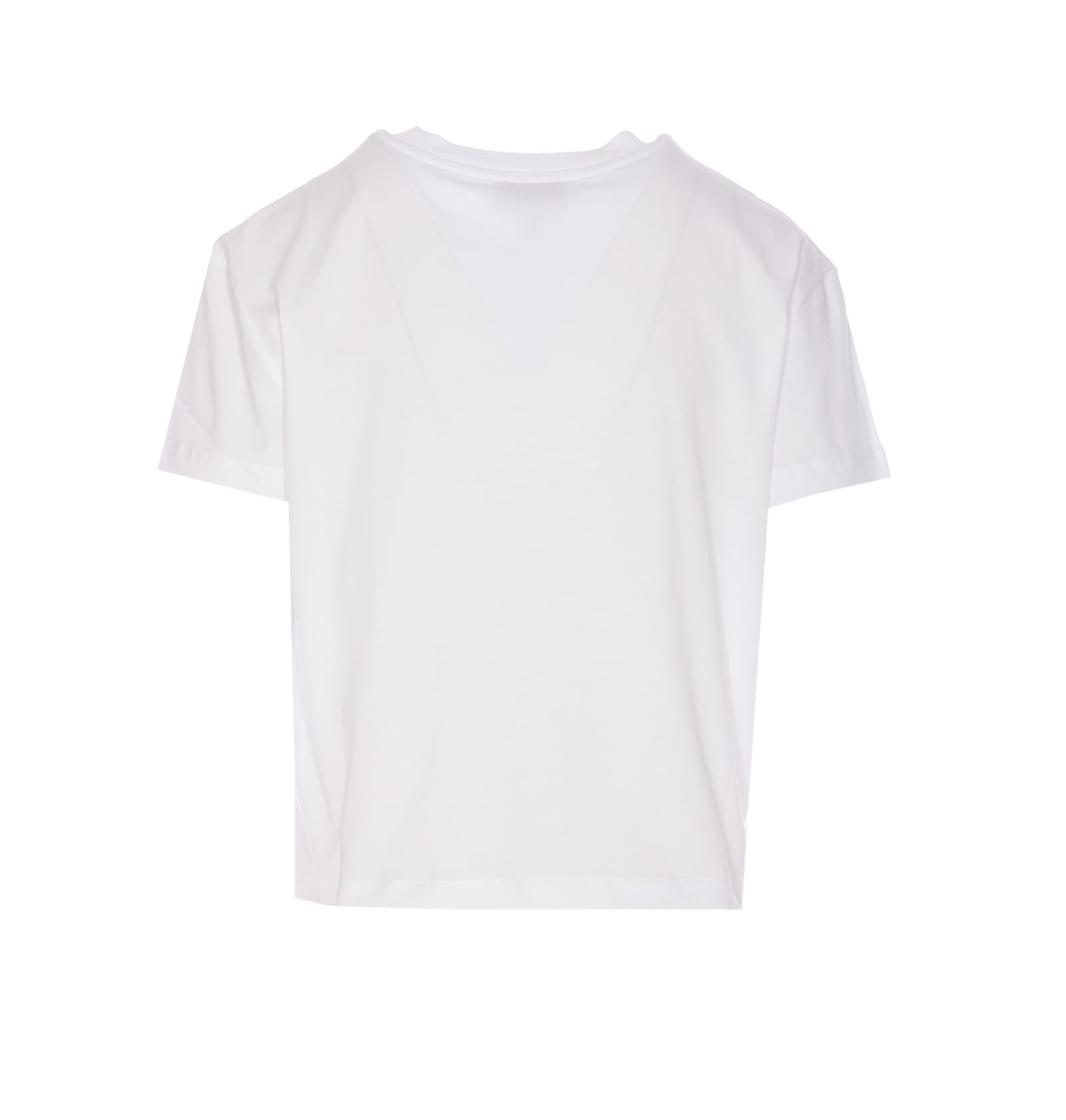 Apc A.p.c. Unisex Boxy T-shirt In Organic Cotton White Short Sleeves Women In White