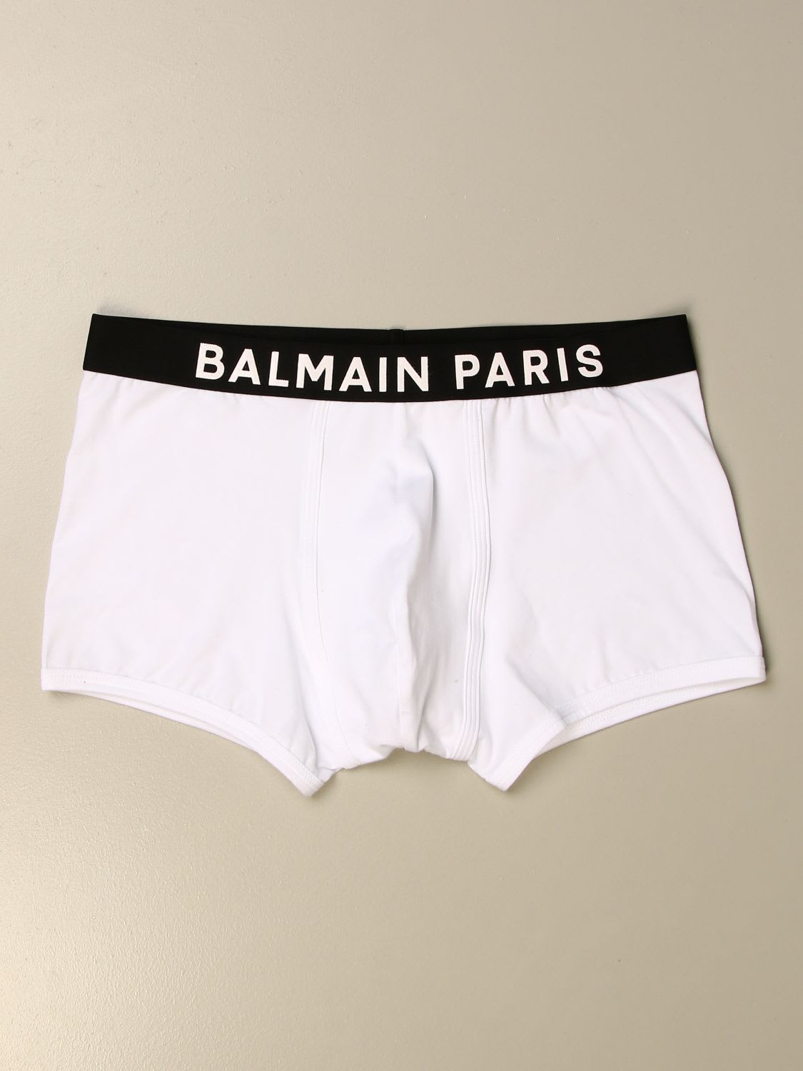 Balmain Underwear Balmain Trunks In Jersey With Logo