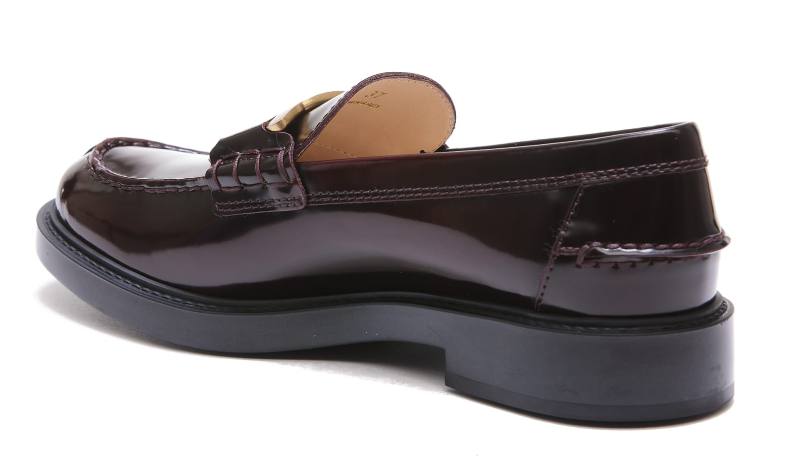 Shop Tod's Loafers In Mosto