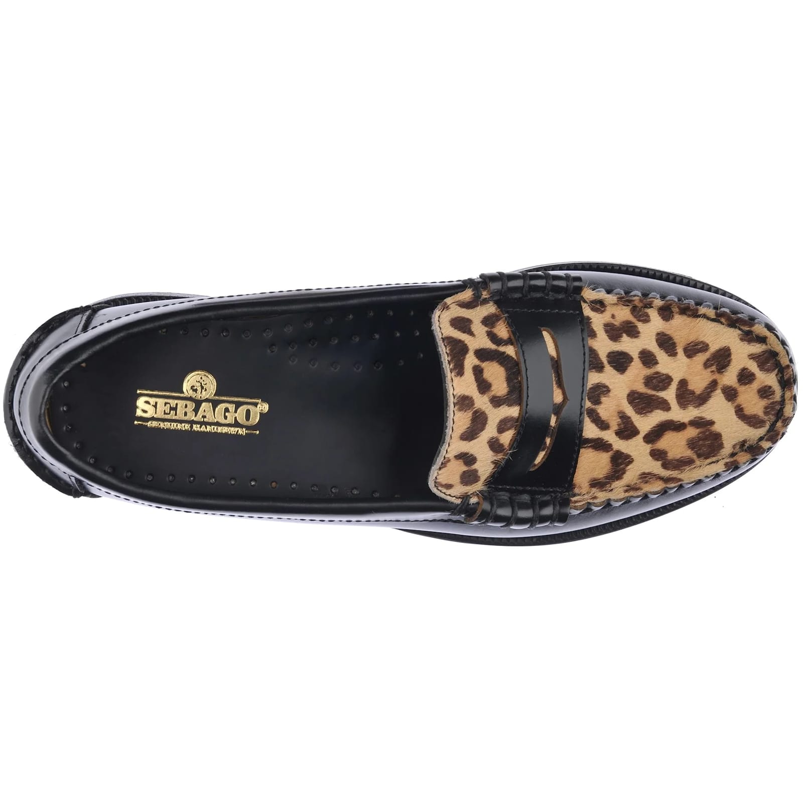 Shop Sebago Dan Vamp Wild Woman In Z Leopard