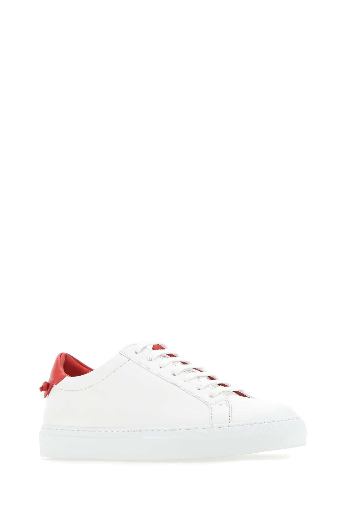 GIVENCHY WHITE LEATHER URBAN STREET SNEAKERS