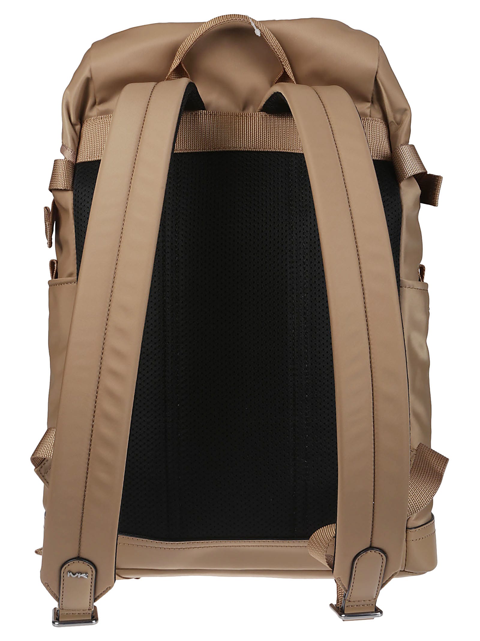 Shop Michael Kors Brooklyn Cargo Backpack In Husk