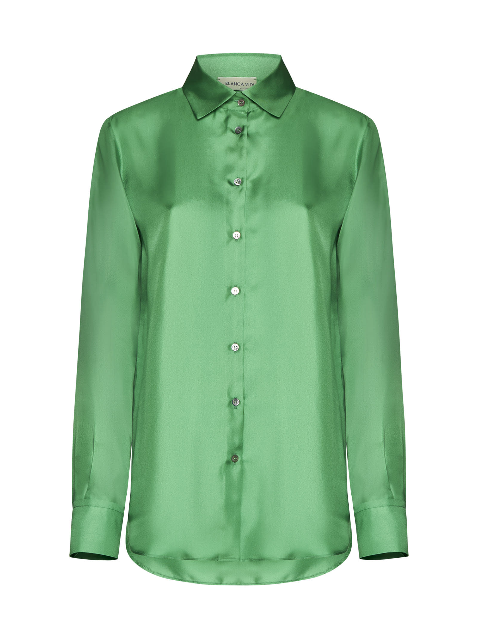 Shop Blanca Vita Shirt In Green