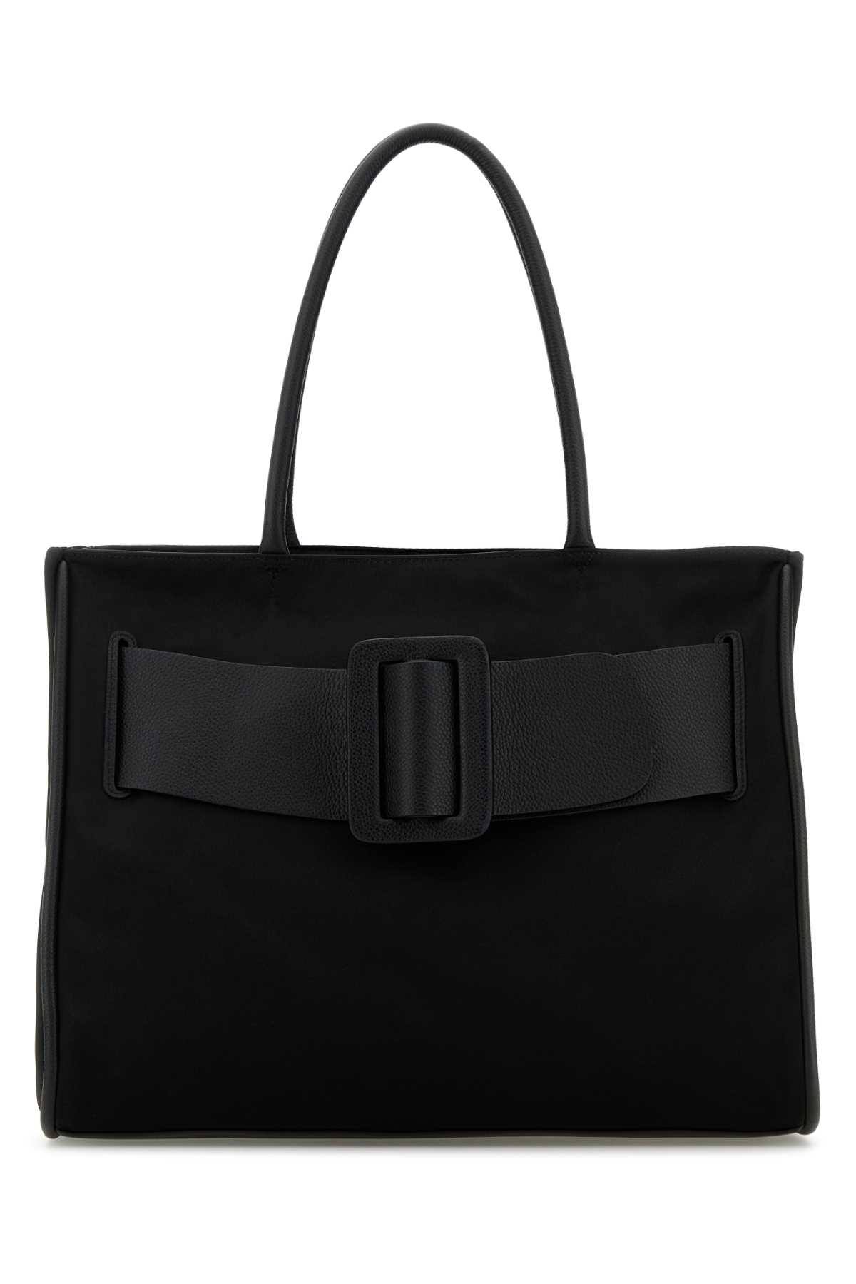 Black Nylon Bobby Soft Shopping Bag