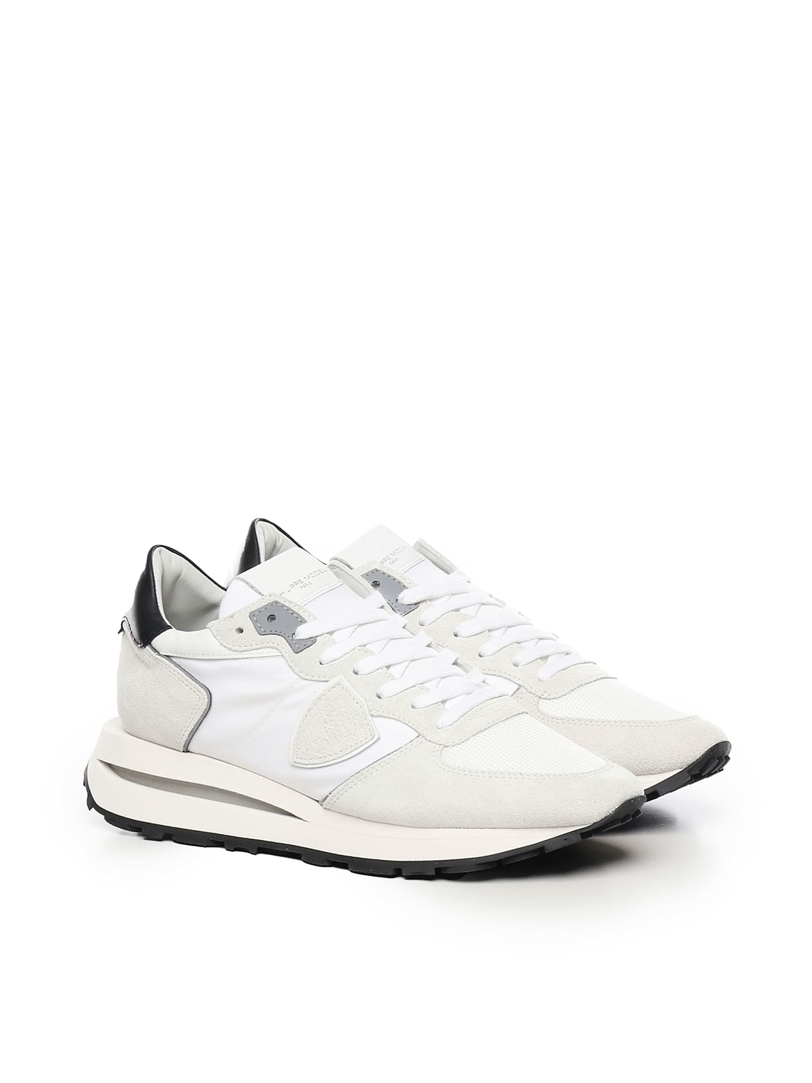 Philippe Model Tropez Haute Low Sneaker In White