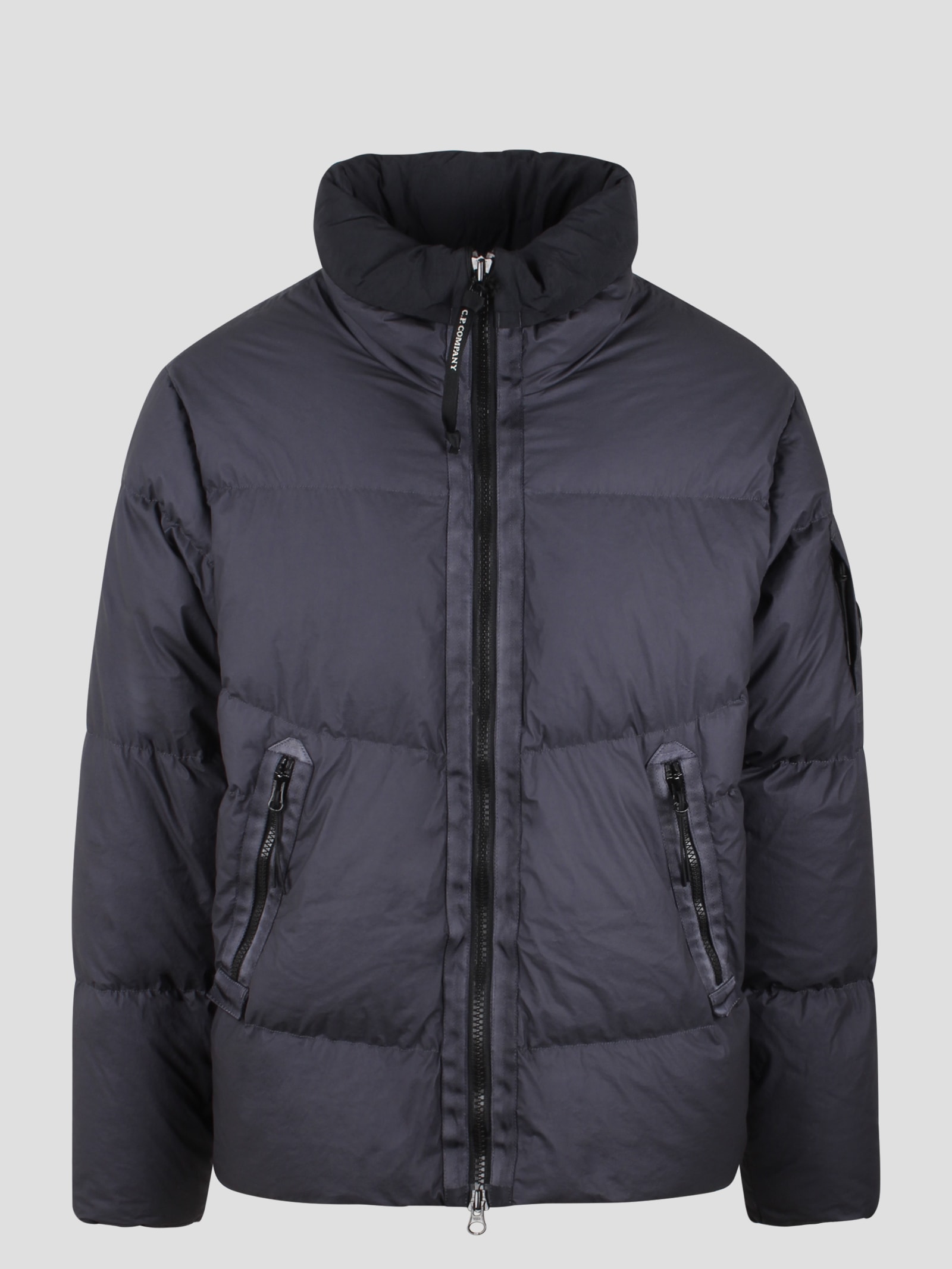 Shop C.p. Company Bi-tm Down Jacket In Black