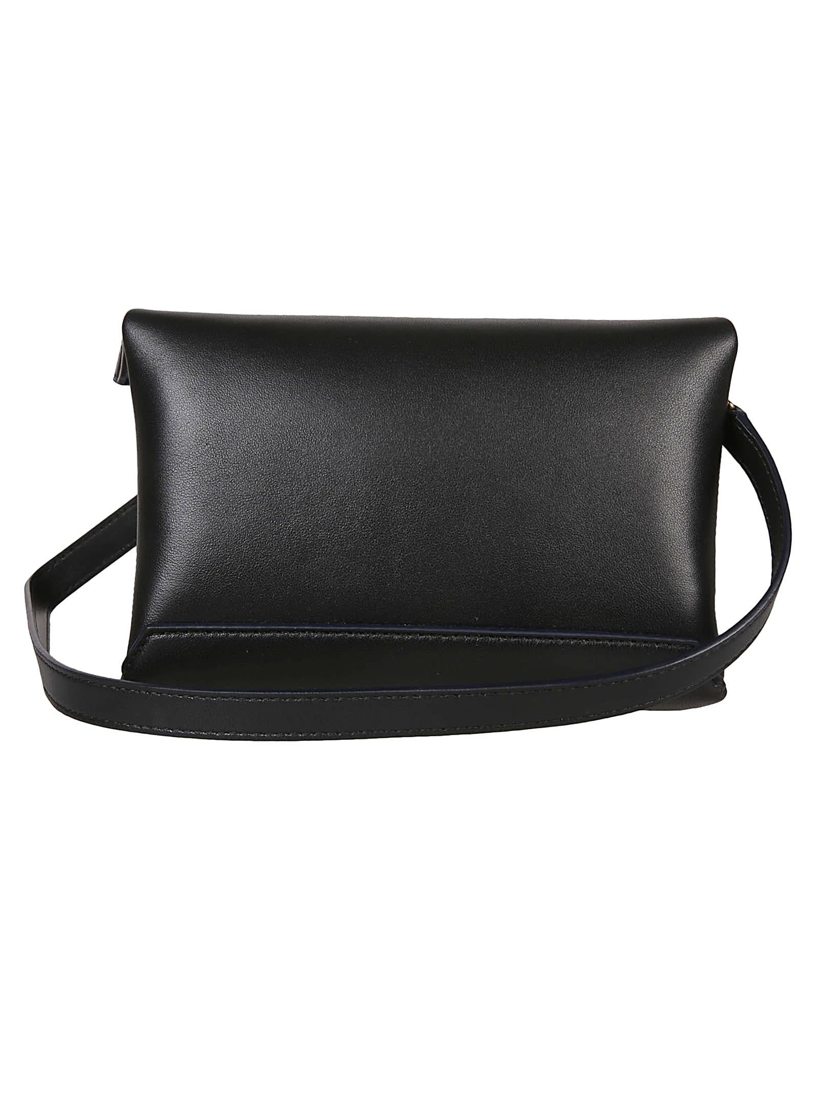 Shop Victoria Beckham Mini Chain Pouch Bag In Black