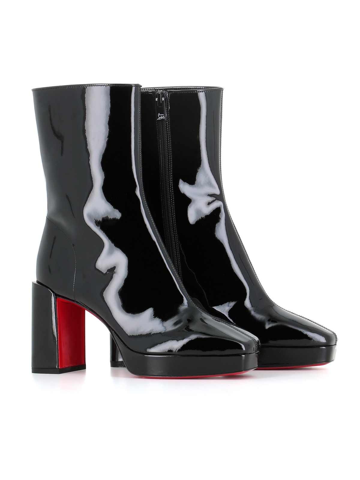 Shop Christian Louboutin Boot Alleo 90 In Black