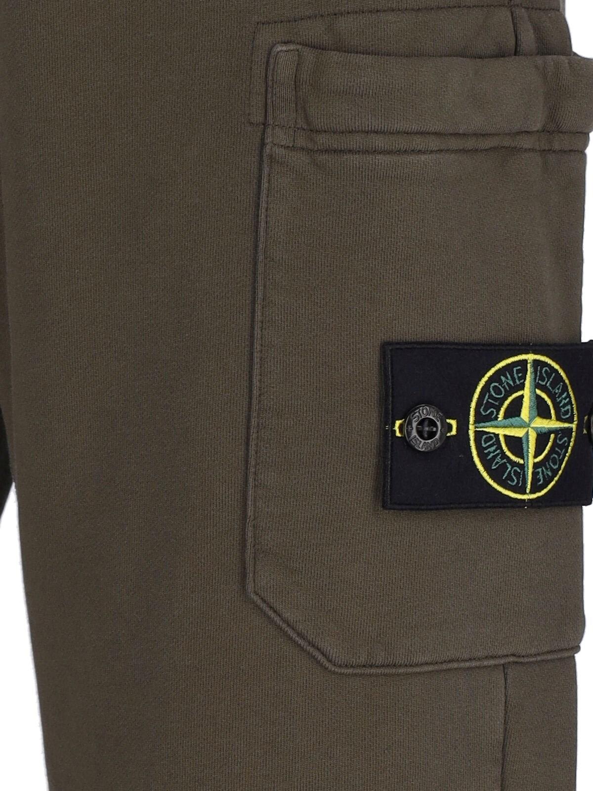 Stone Island Logo Track Pants