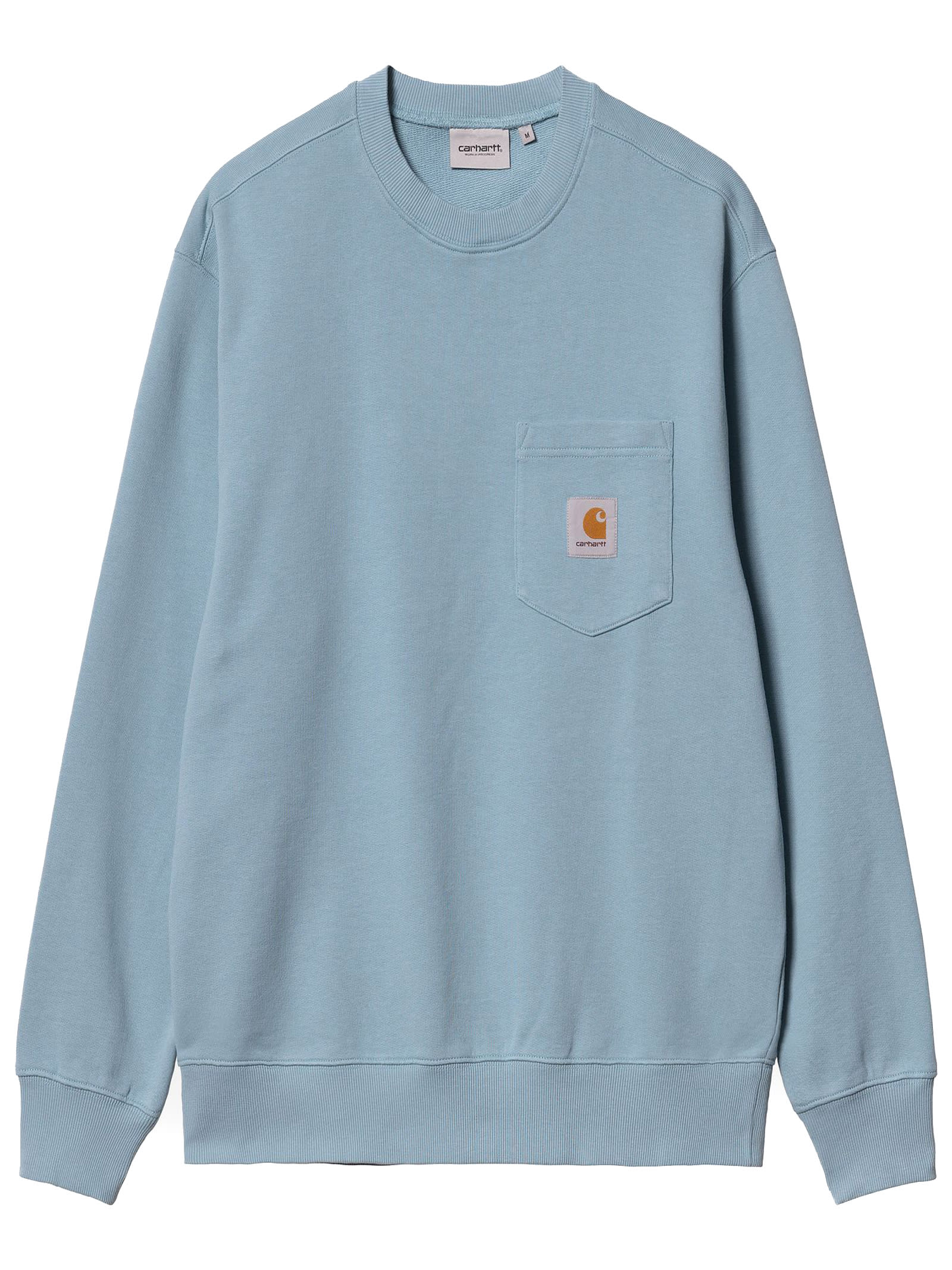 Carhartt Light Blue Cotton Sweatshirt