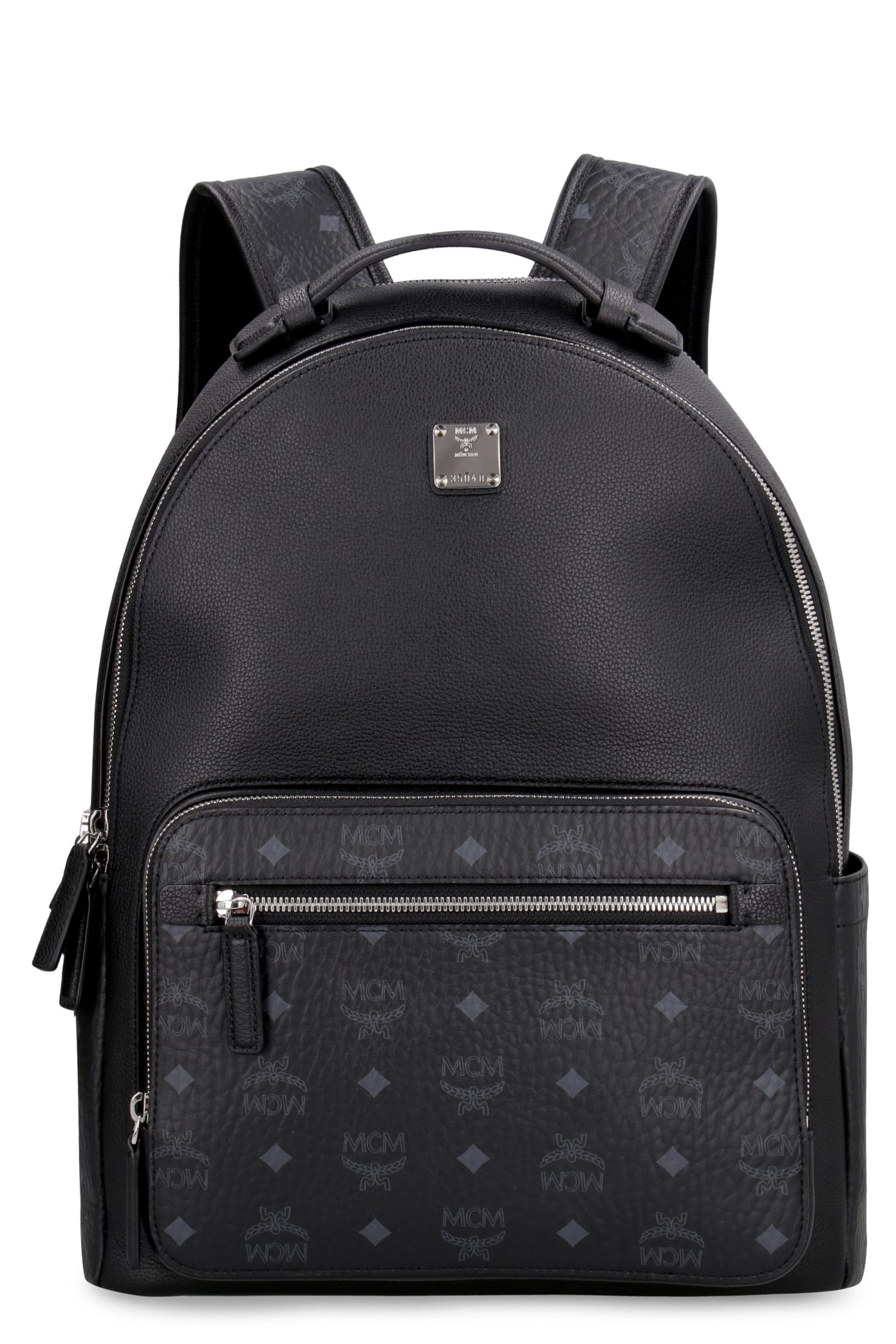 MCM Stark Leather Backpack