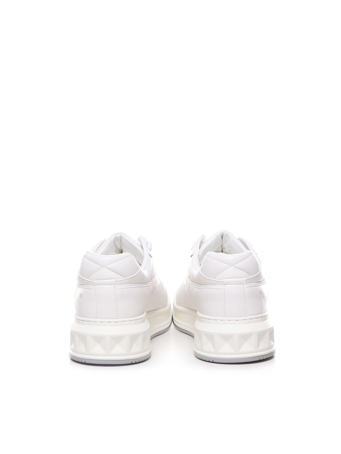 Shop Valentino Garavani One Stud Low-top Sneaker In White