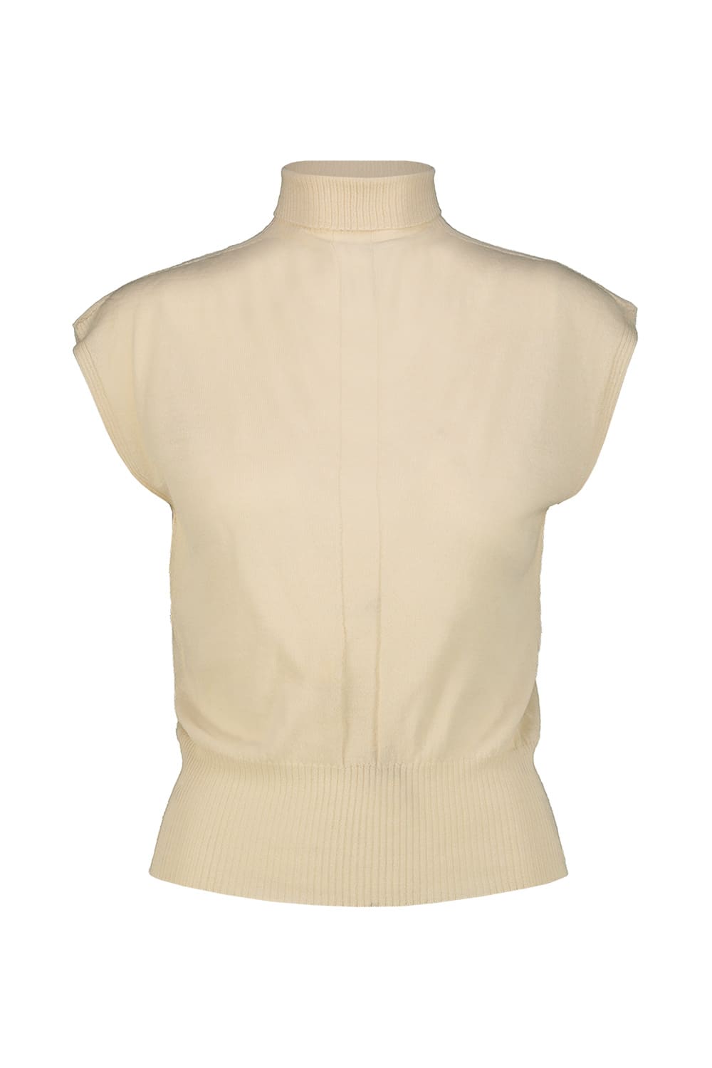 Rick Owens Cropped Sl Turtleneck Clothing In Brown