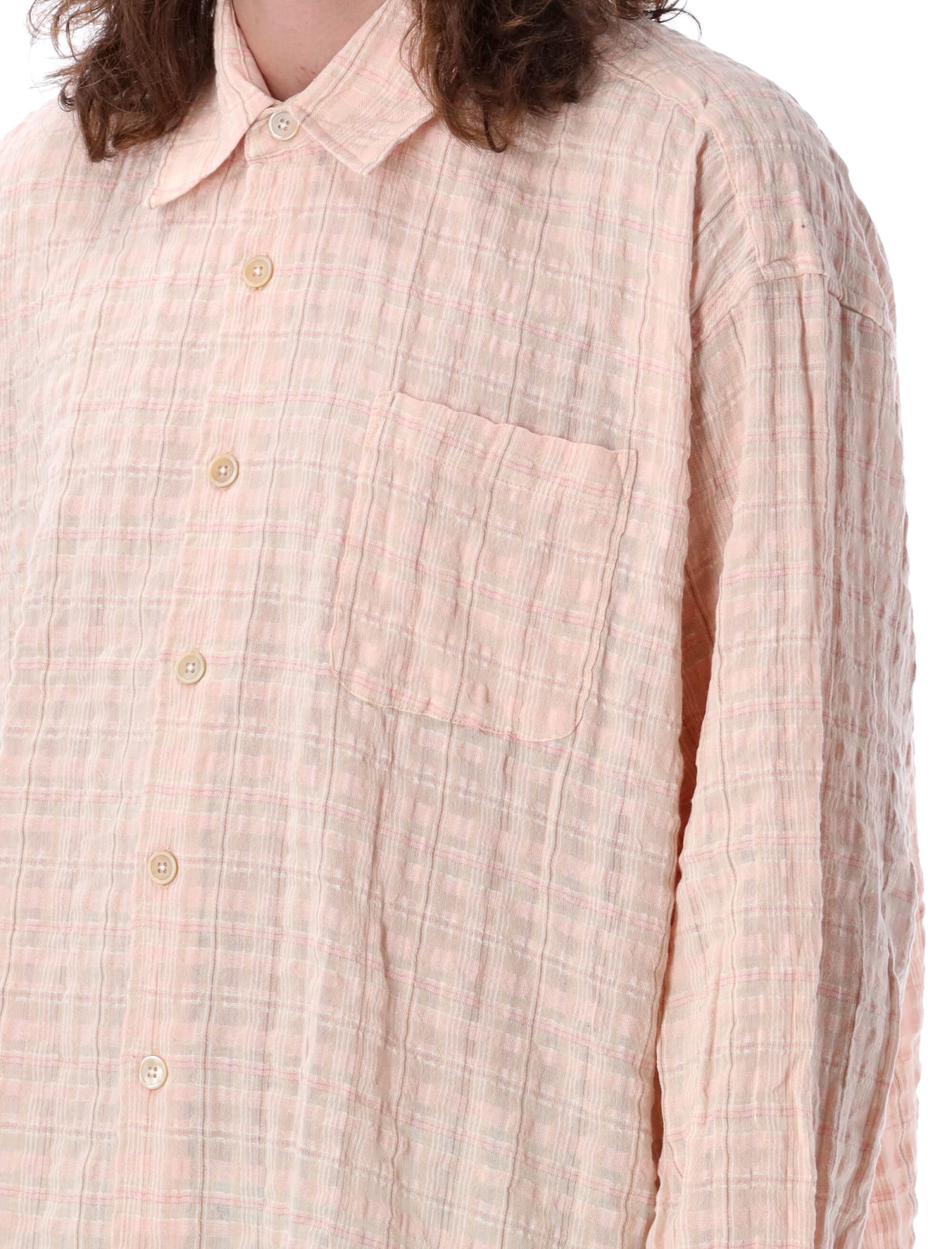 Shop Our Legacy Borrowed Shirt In Picnic Check