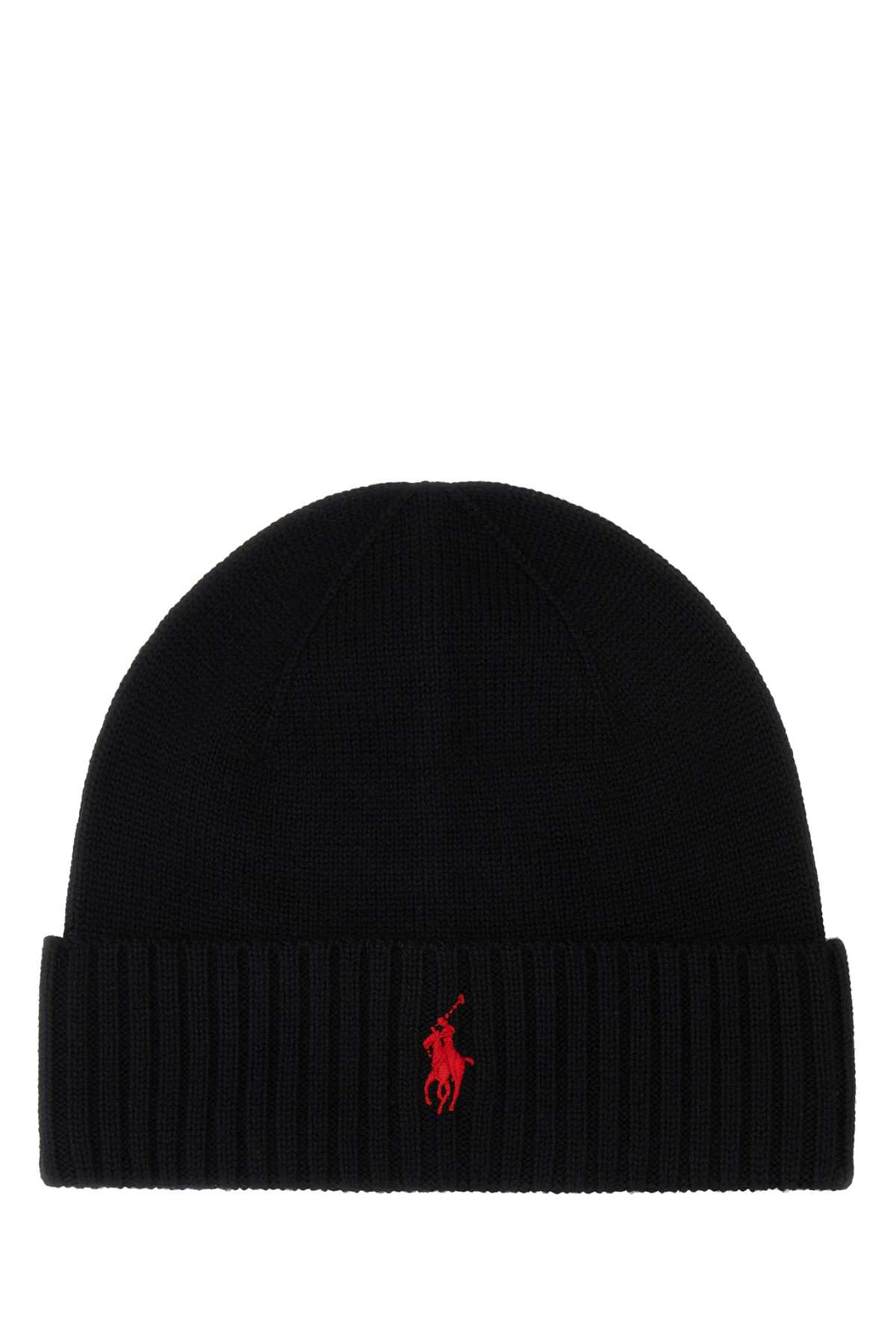 Polo Ralph Lauren Logo-embroidered Wool Beanie In Brown