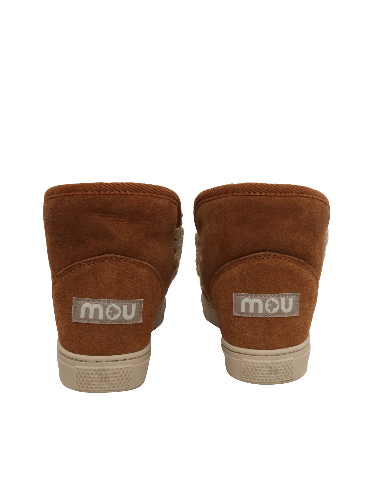 Mou Eskimo Sneakers In Brown
