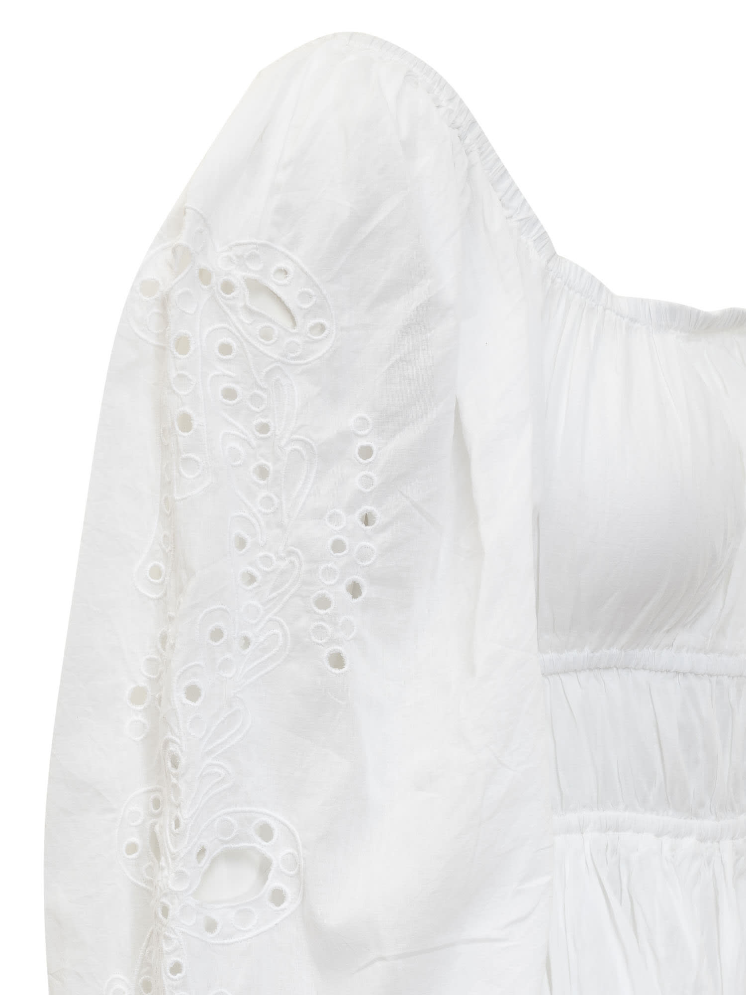 Shop Pinko Fandango Dress In White