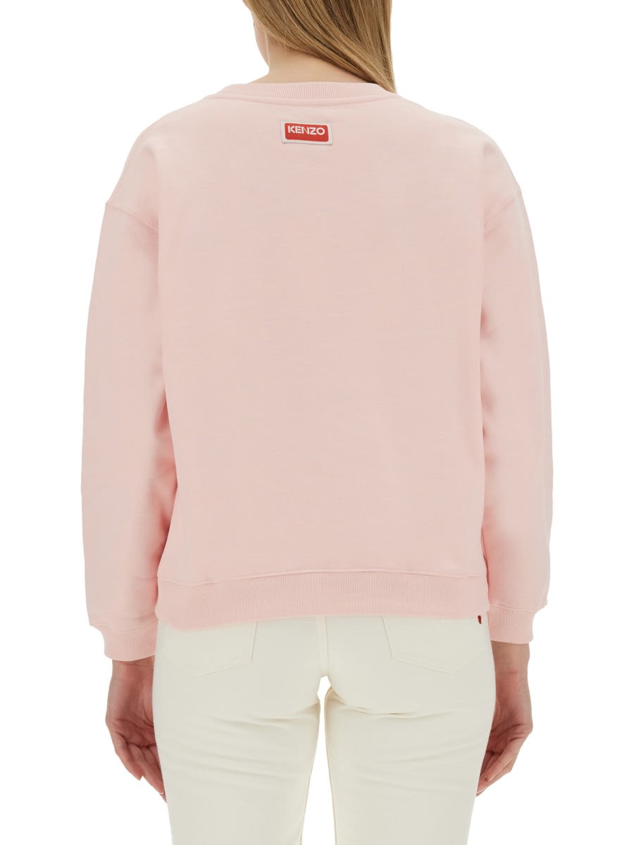 Shop Kenzo Boke Flower Sweatshirt In Pink