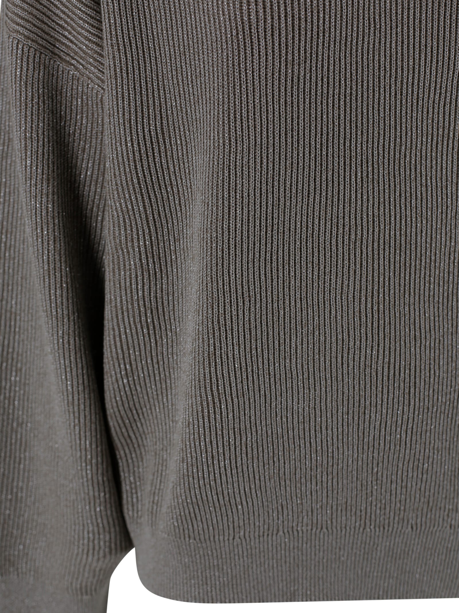 Brunello Cucinelli Vanisé Jersey In Silver