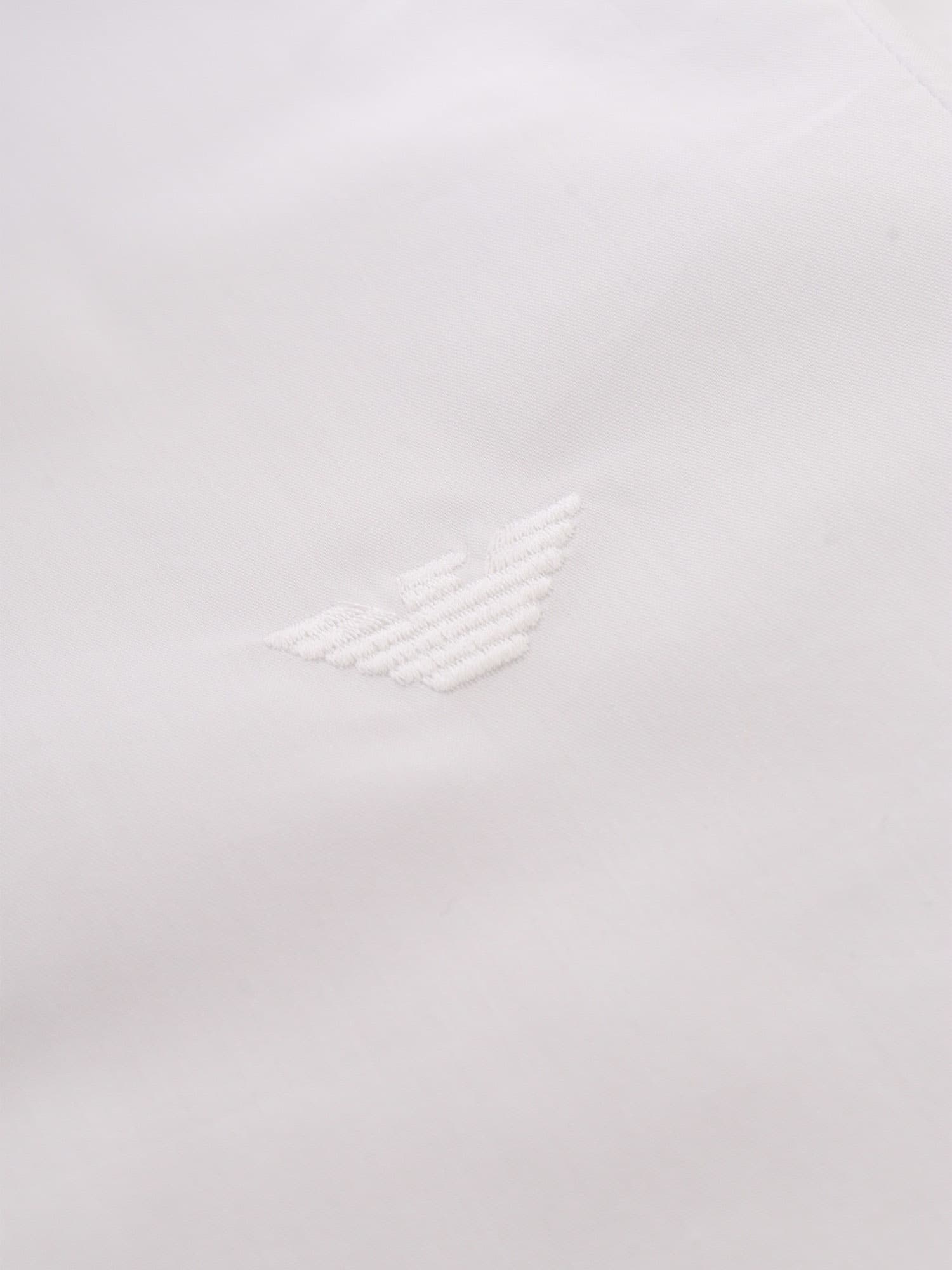 Shop Emporio Armani White Shirt With Logo