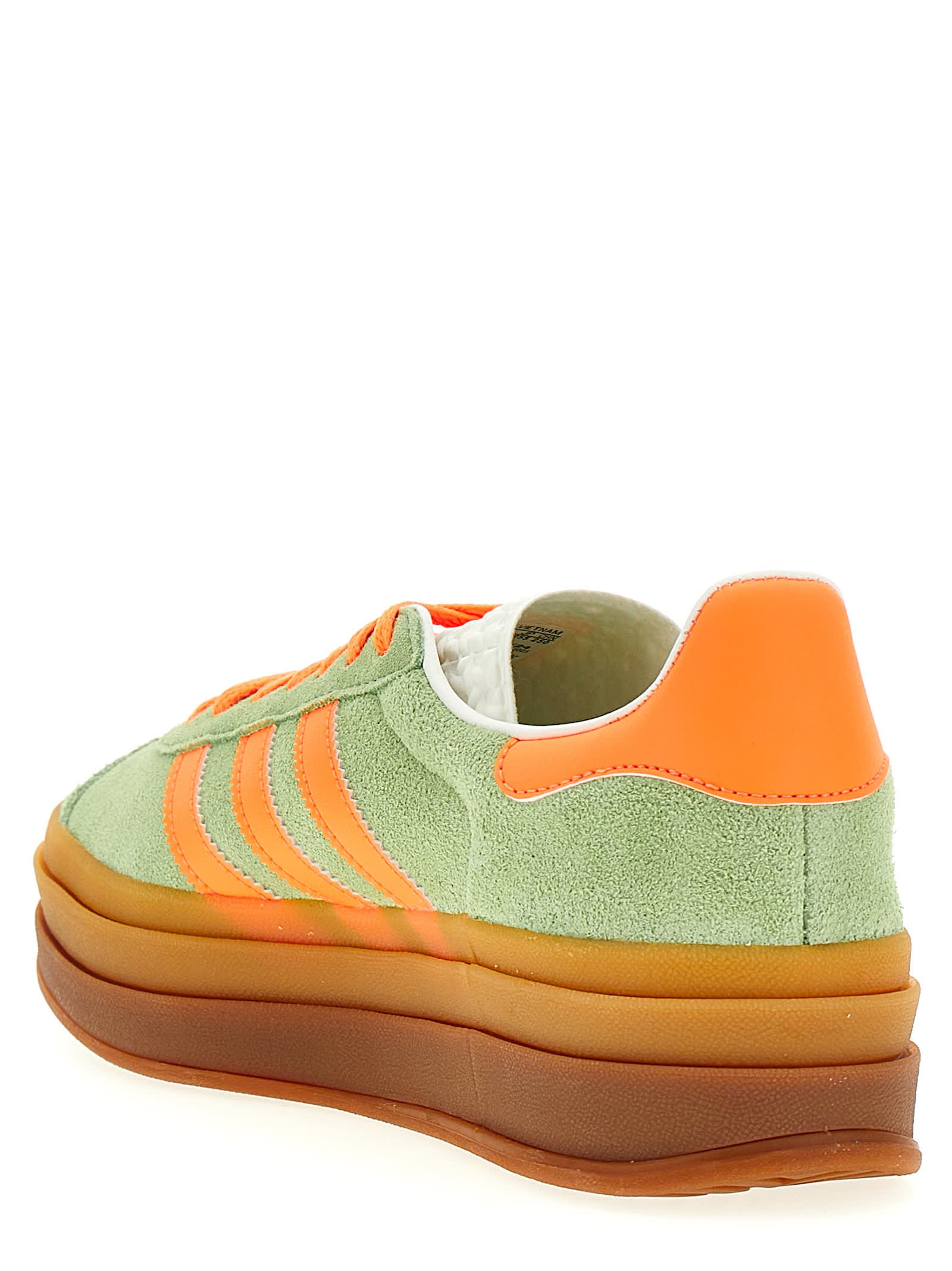 Shop Adidas Originals Gazelle Bold Sneakers In Multicolor