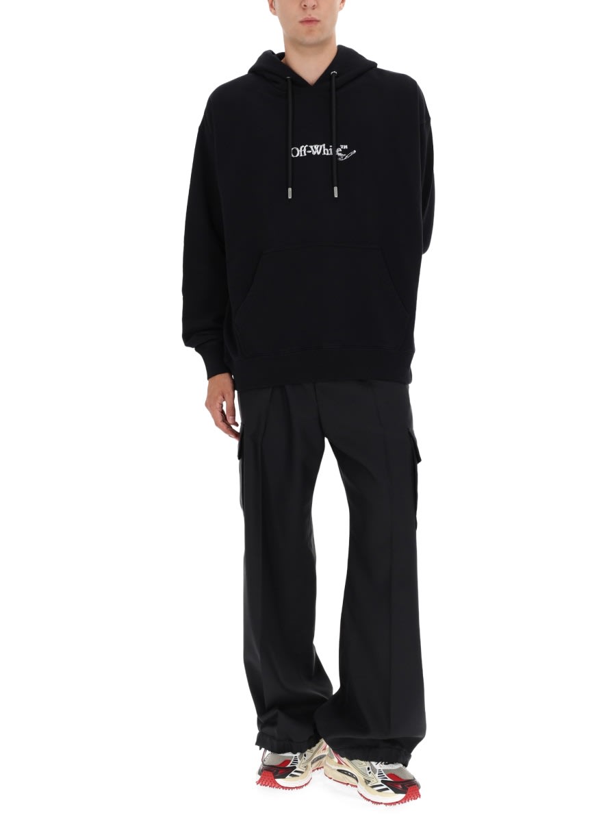 Off-white Off White Sweatshirt With Logo In Black