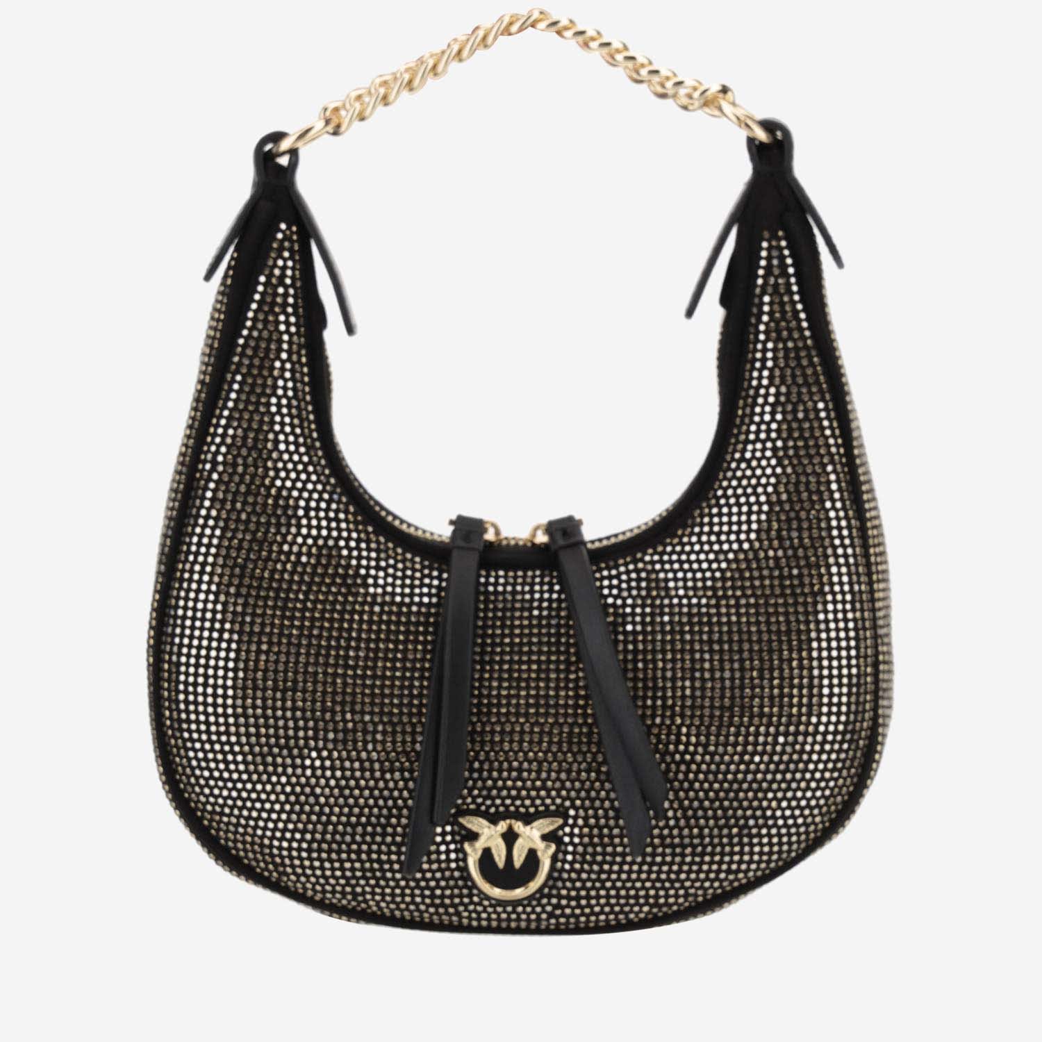 PINKO MINI BRIOCHE HOBO BAG 