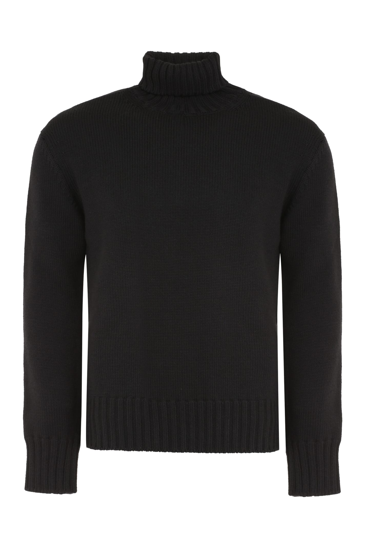 Virgin-wool Turtleneck Sweater
