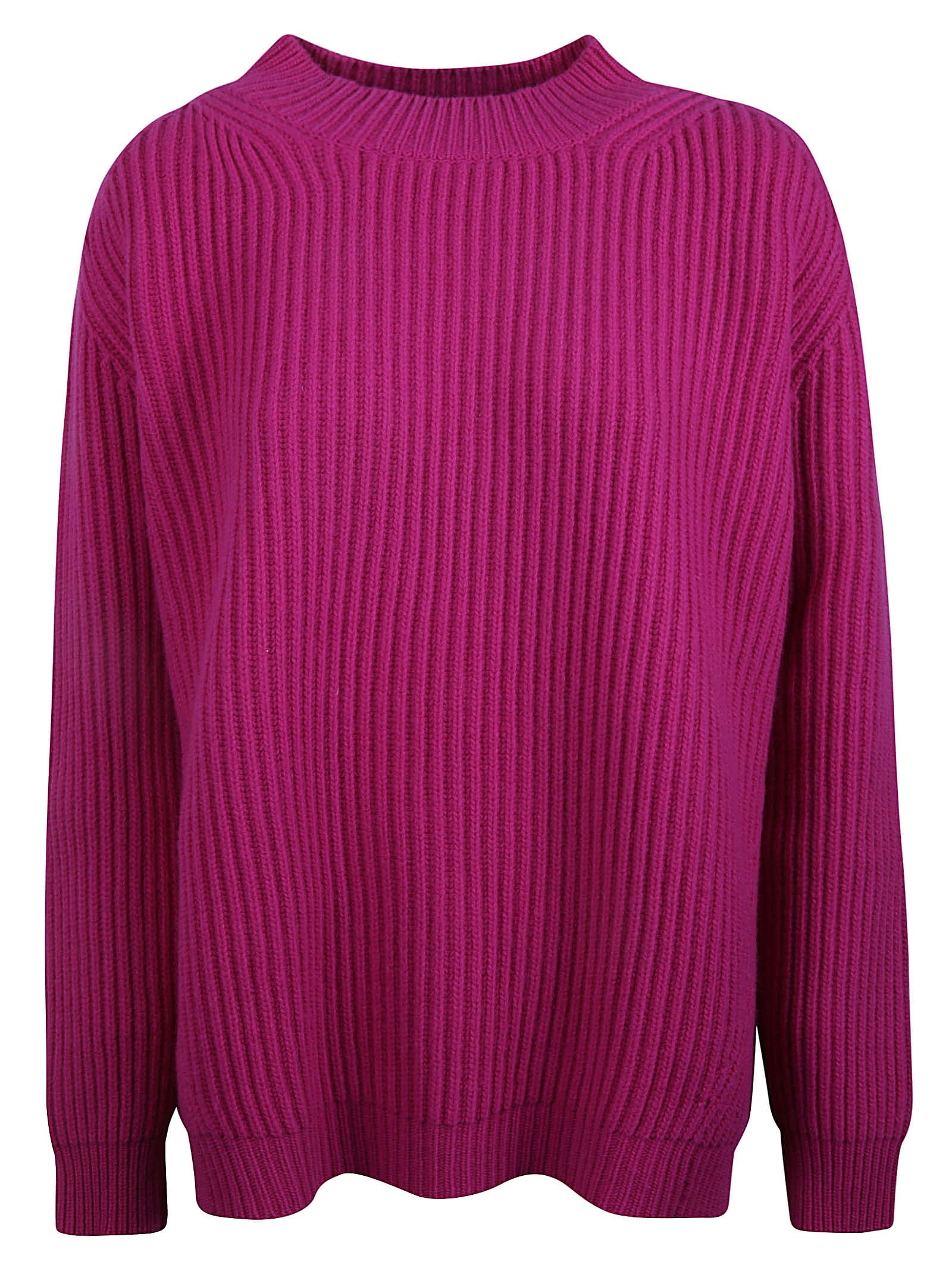 Andamane Stripe Patterned Plain Sweater