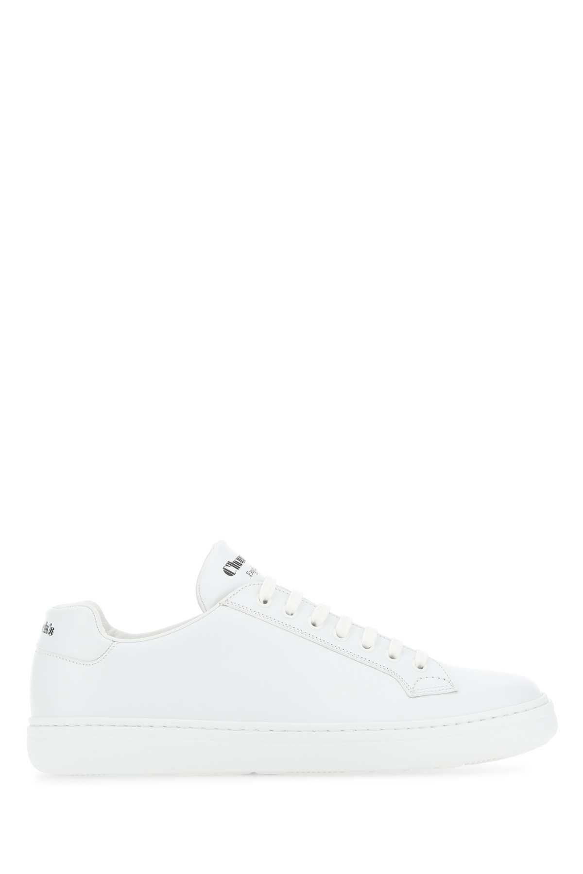 White Leather Boland S Sneakers