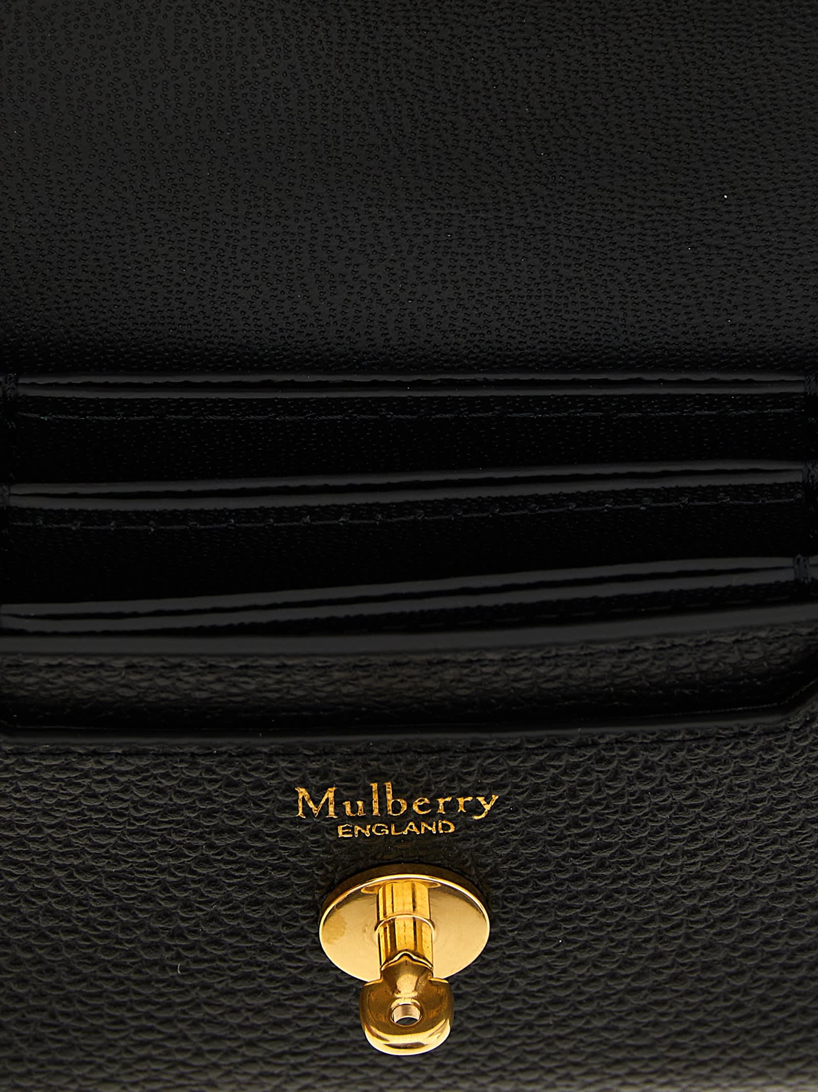 Mulberry Darley Concertina Wallet In Black