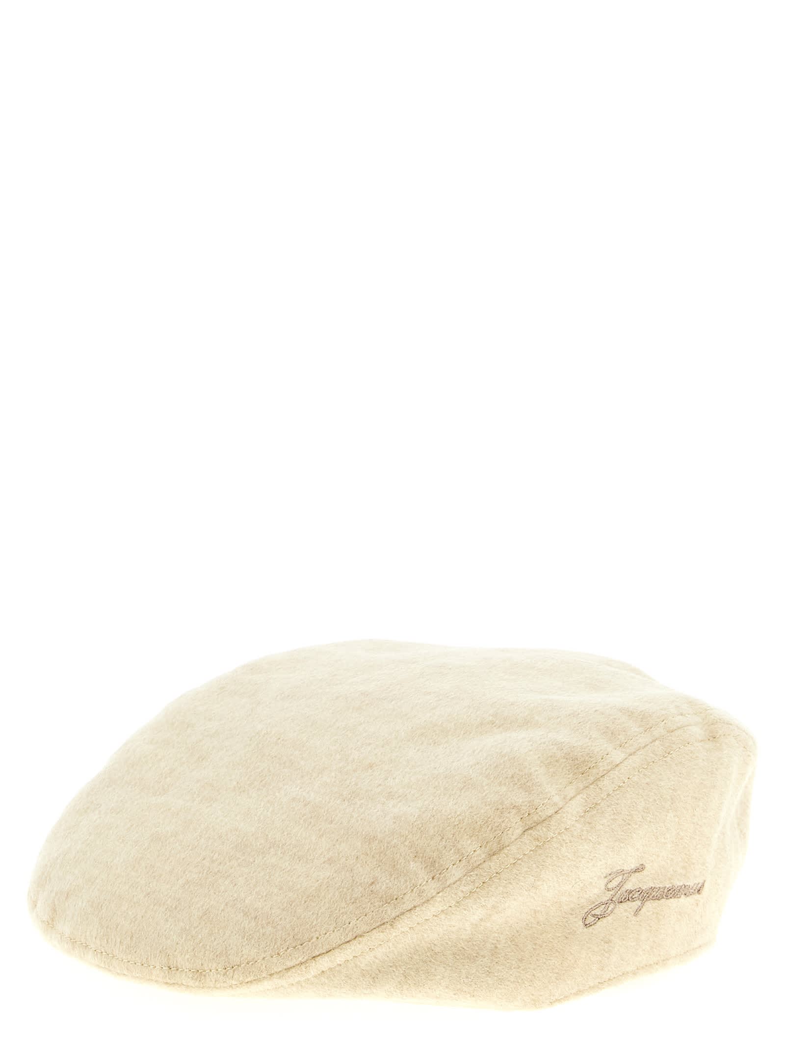 Jacquemus Le Beret Valerie Hat In Neutral