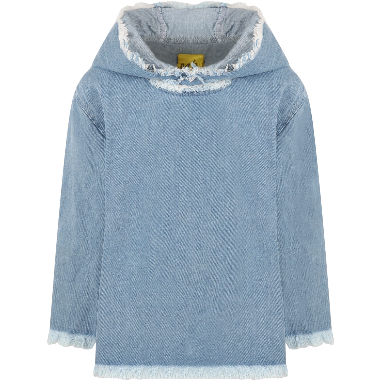 Marques'Almeida Light Blue Sweatshirt For Girl